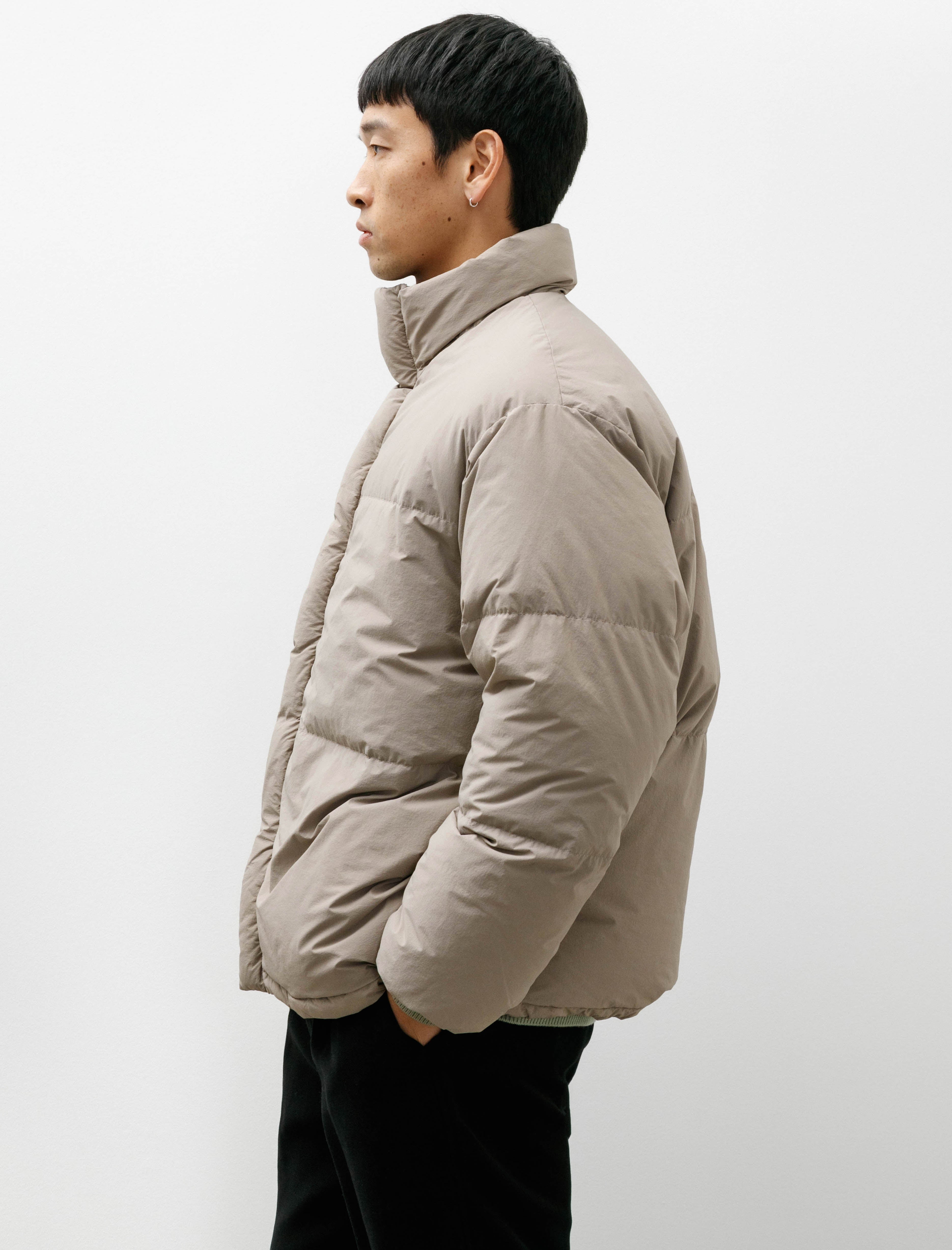 Graphpaper Garment Dyed Down Jacket Grege