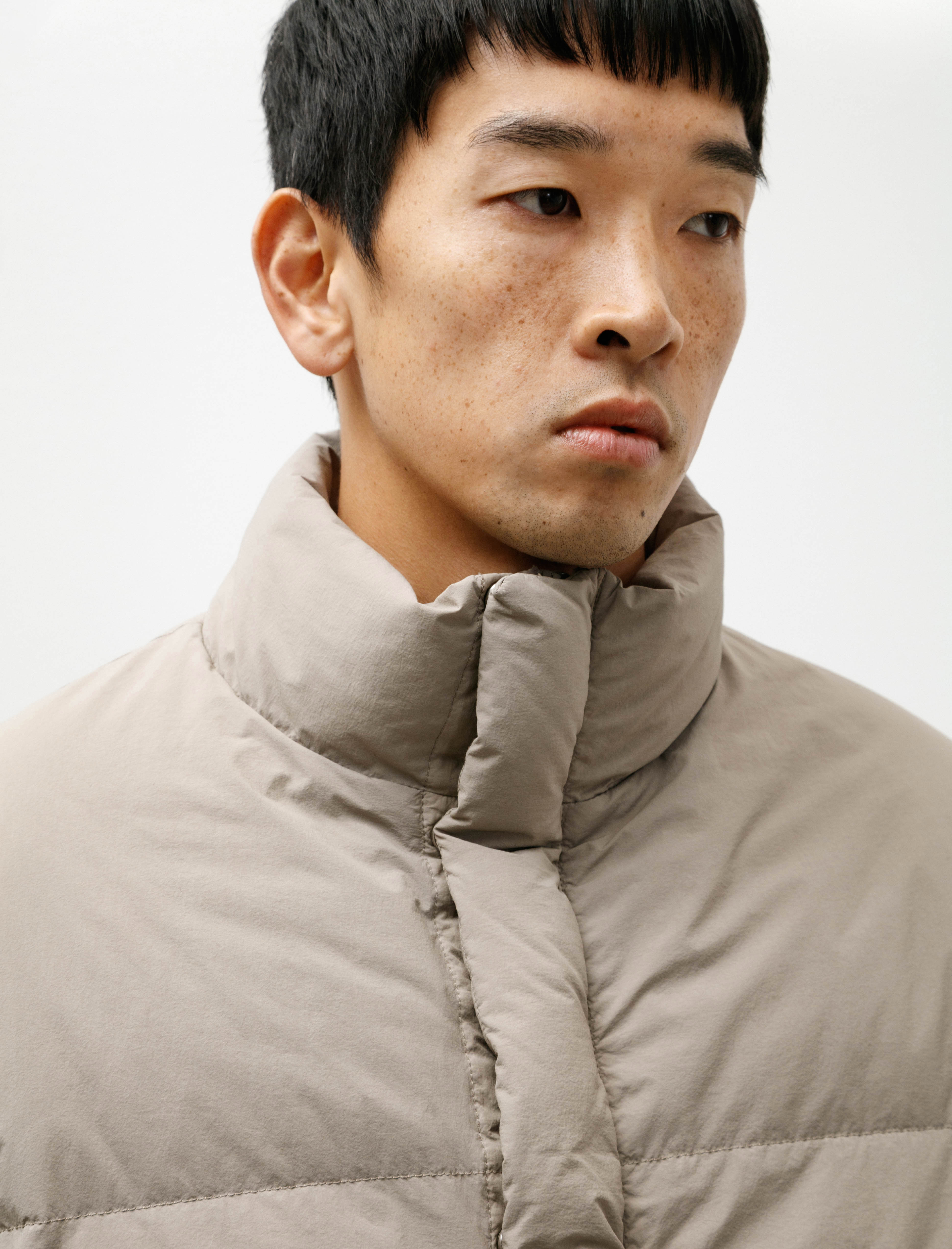 Graphpaper Garment Dyed Down Jacket Grege
