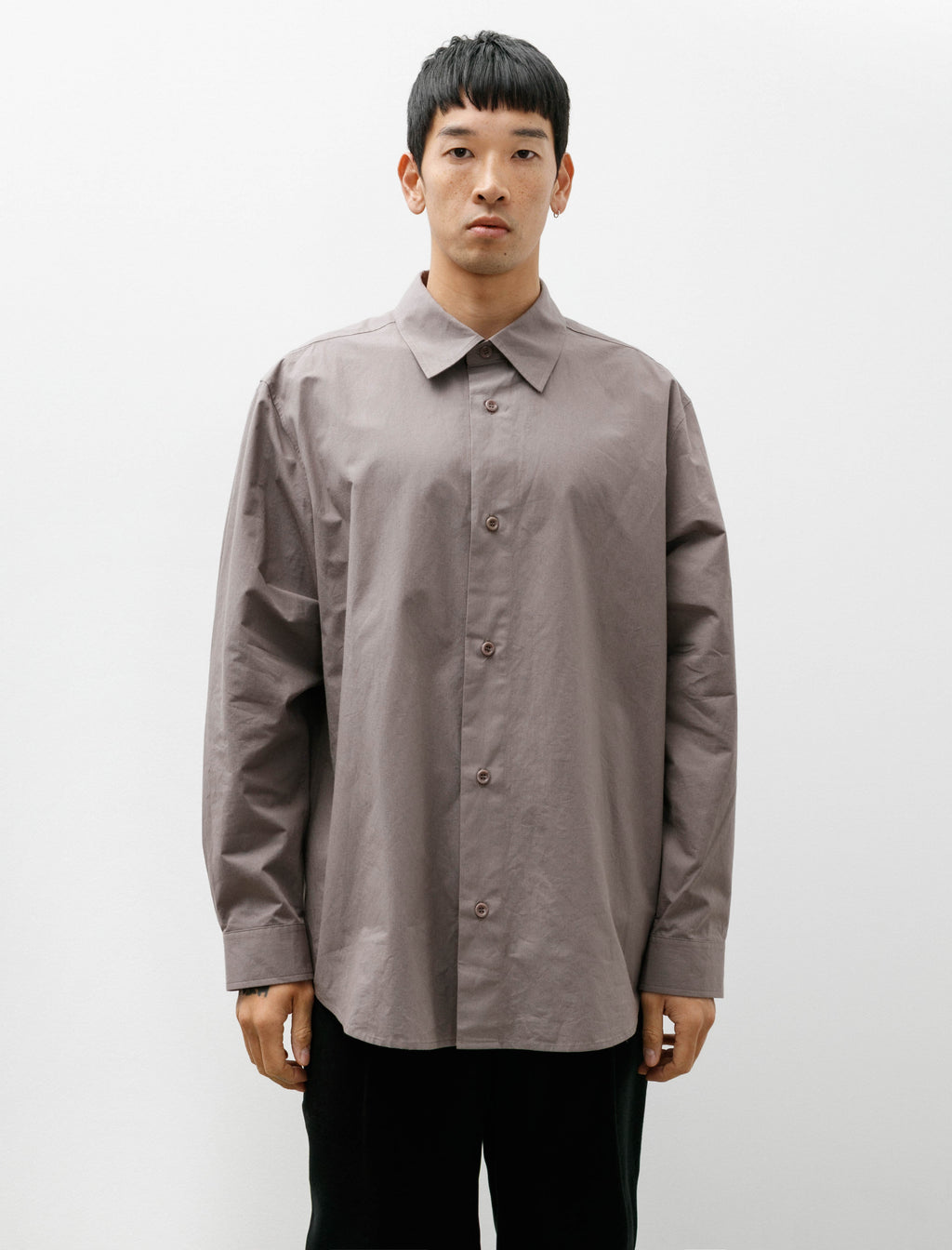 トップス WIRROW Washi cotton stand collar shirt nbrmennov26ecommsascha-