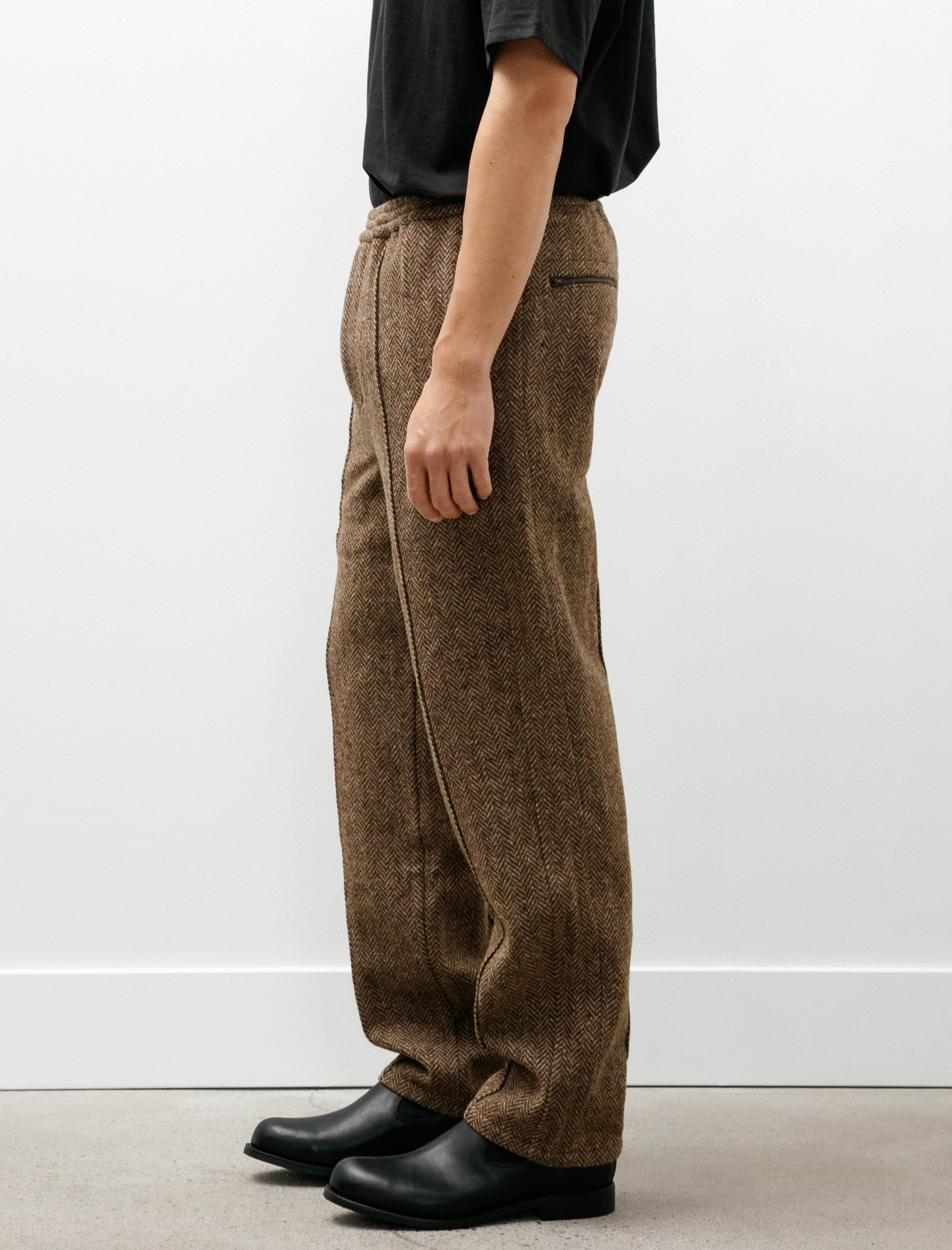 Polyploid Side Line Pants B Beige Mix