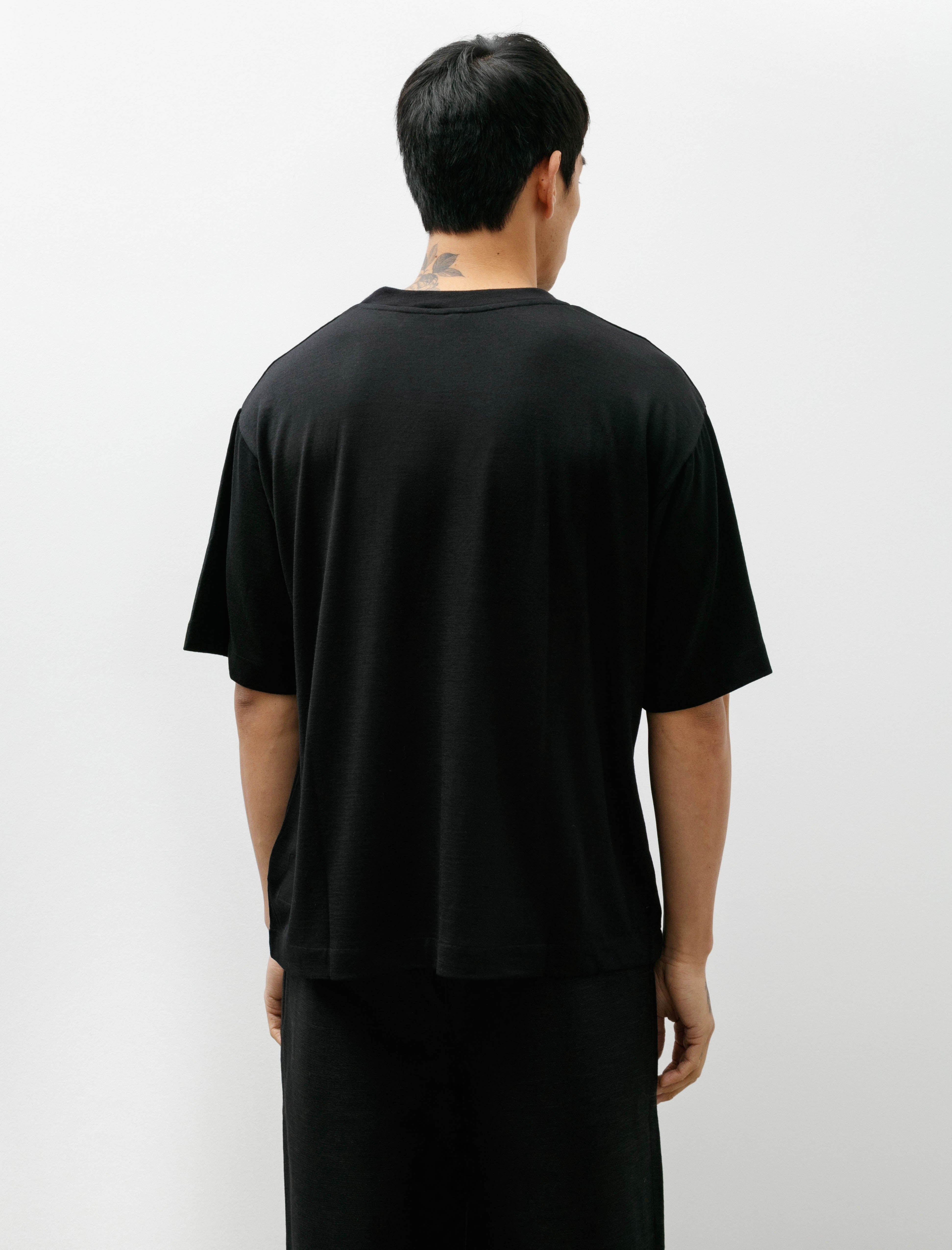 Gorsch Soft Wool T-Shirt Black