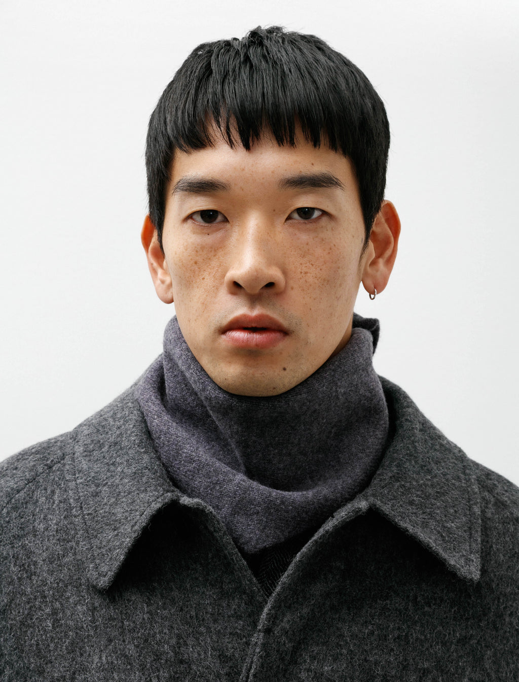 25AW MHL. CHUNKY WOOL CHECK SCARF マフラー nbrmennov26ecommsascha-