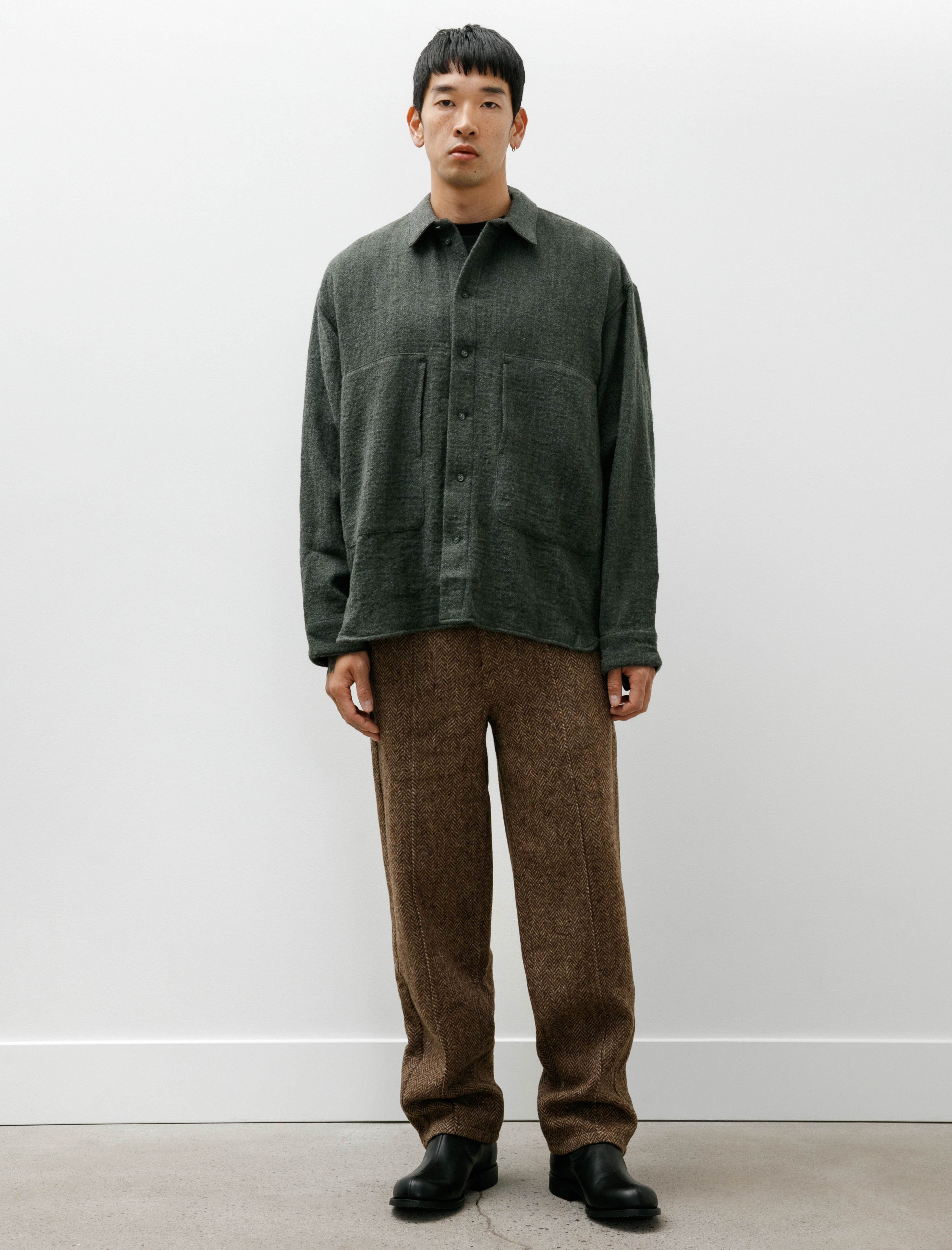 Polyploid Side Line Pants B Beige Mix