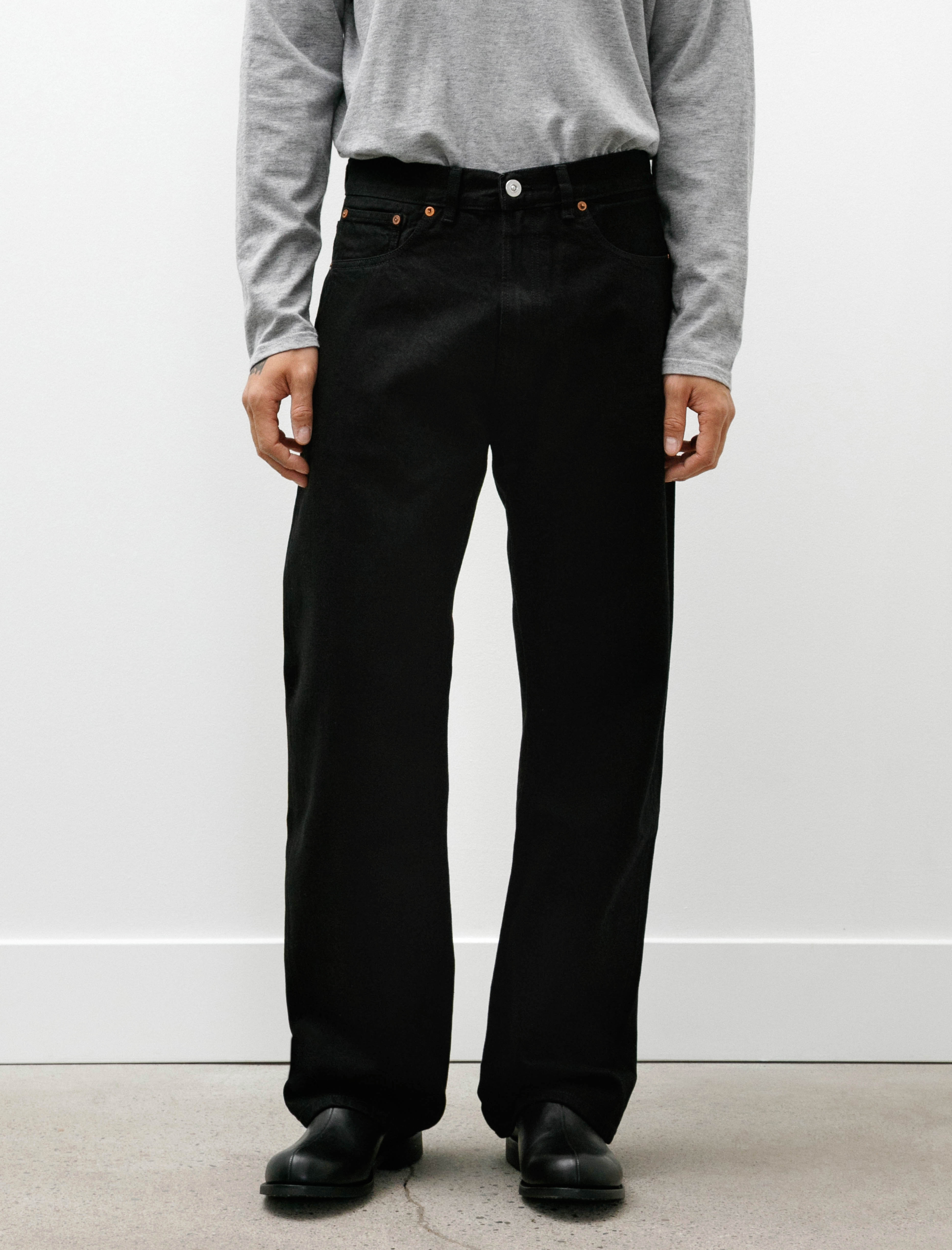 Our Legacy Third Cut Black Selvedge