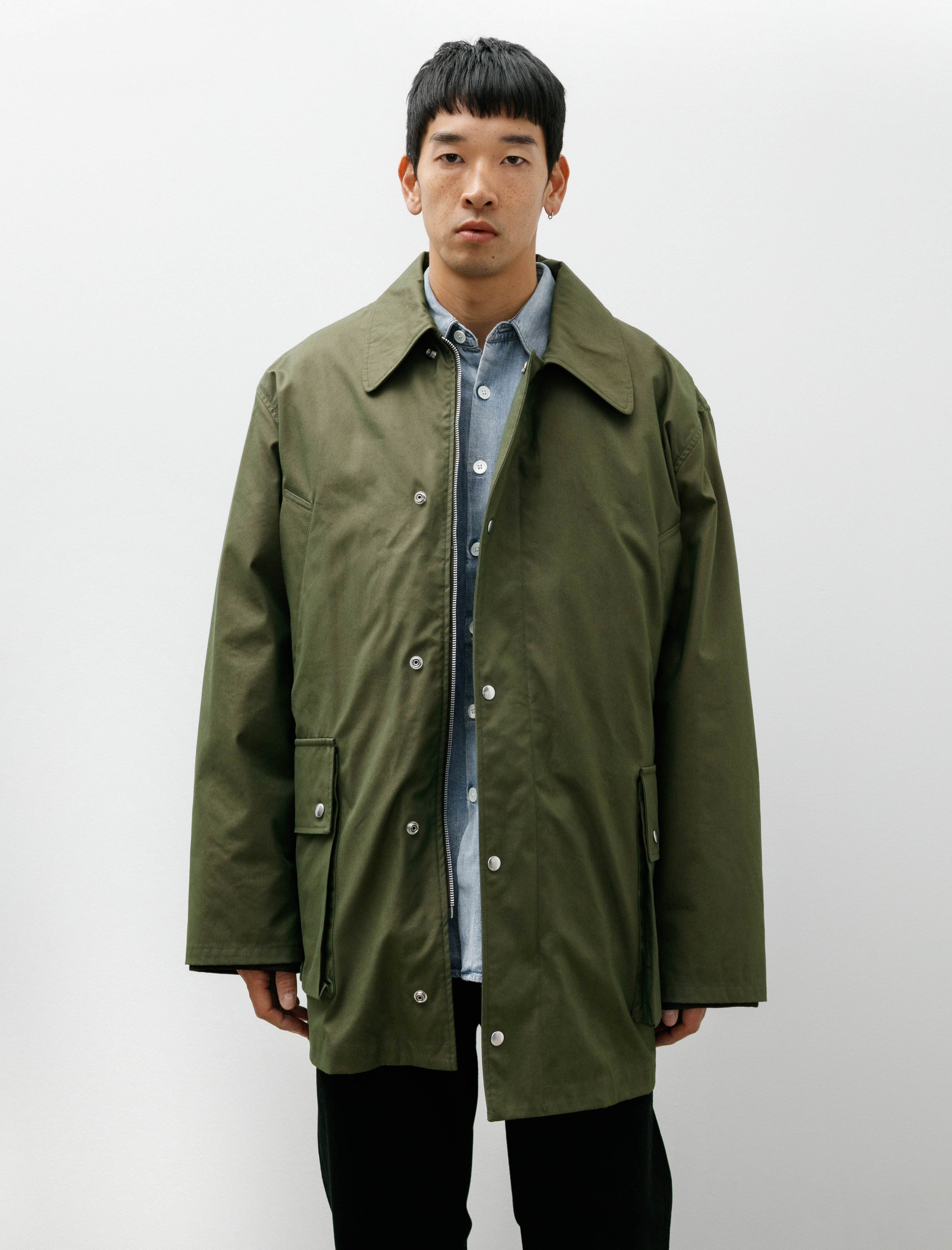 Our Legacy Hunter Jacket Pine Green Technical Panama