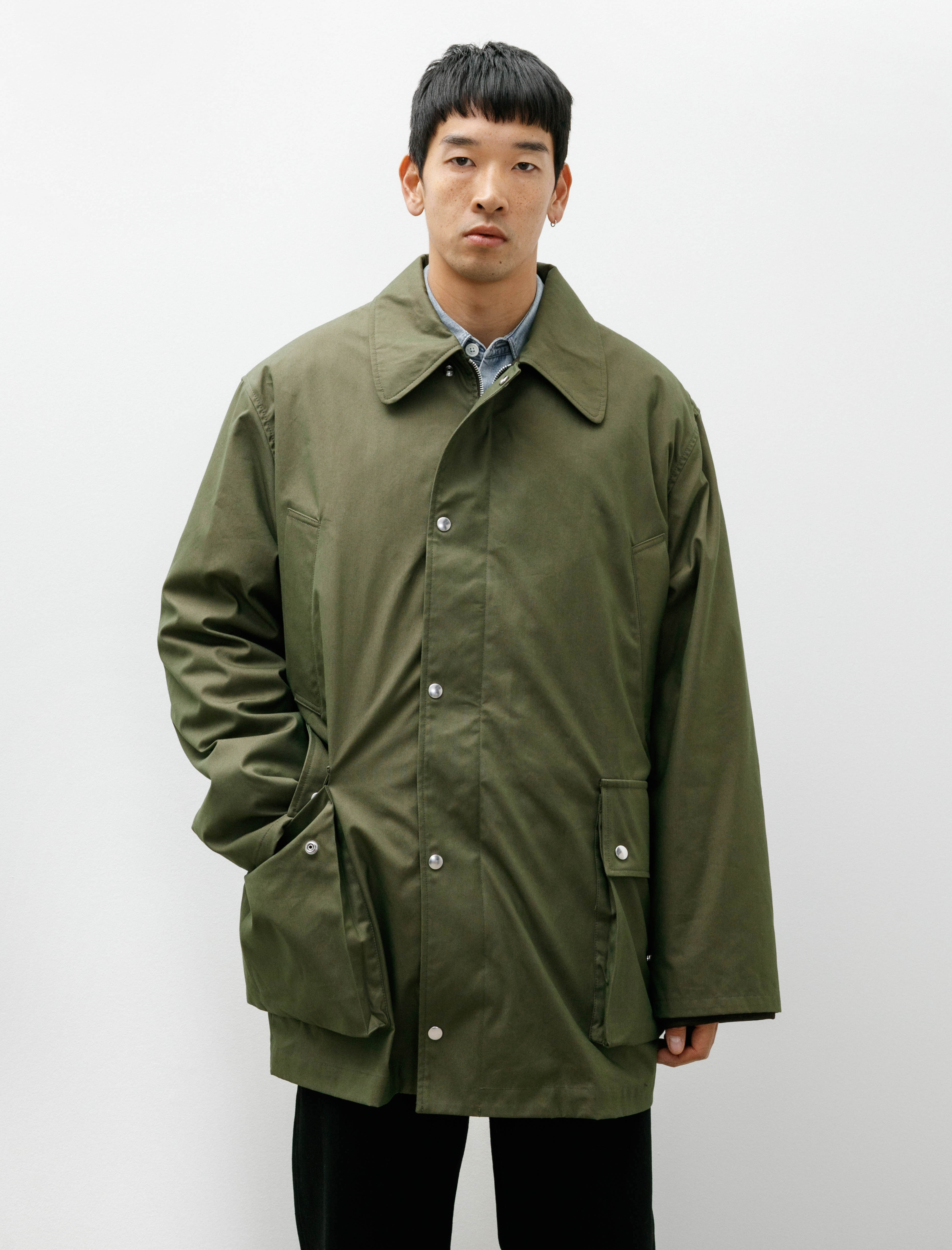 Our Legacy Hunter Jacket Pine Green Technical Panama