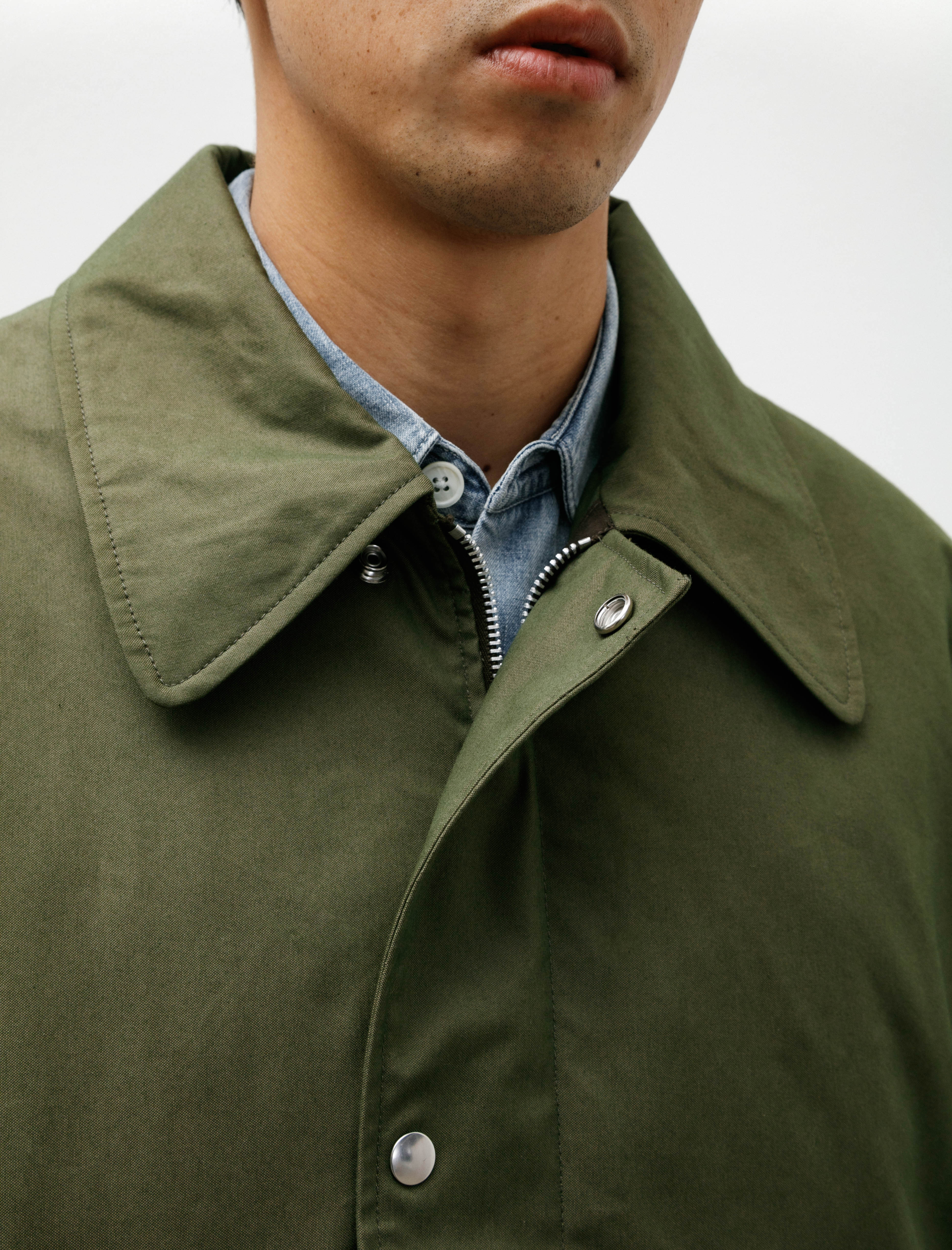 Our Legacy Hunter Jacket Pine Green Technical Panama