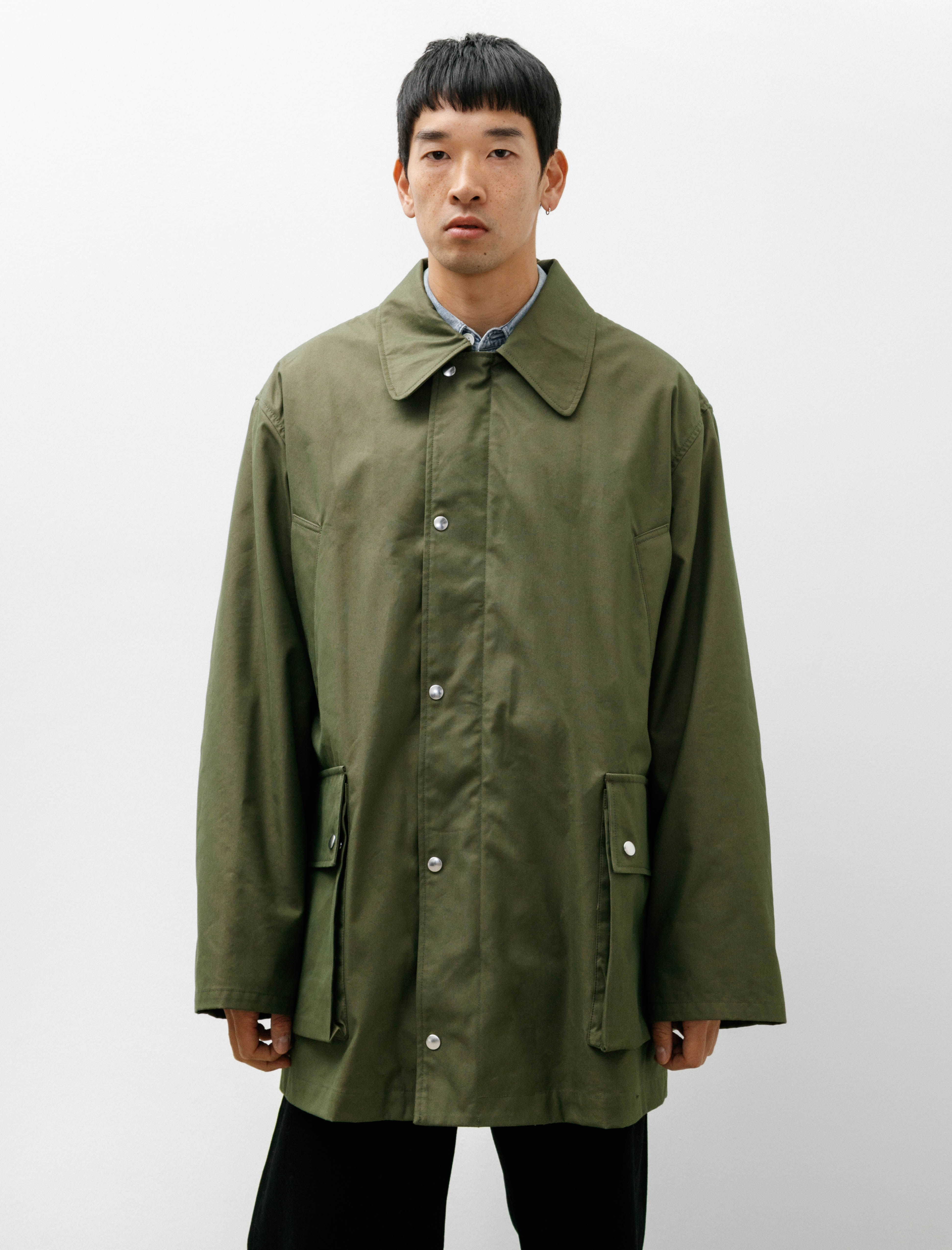 Our Legacy Hunter Jacket Pine Green Technical Panama