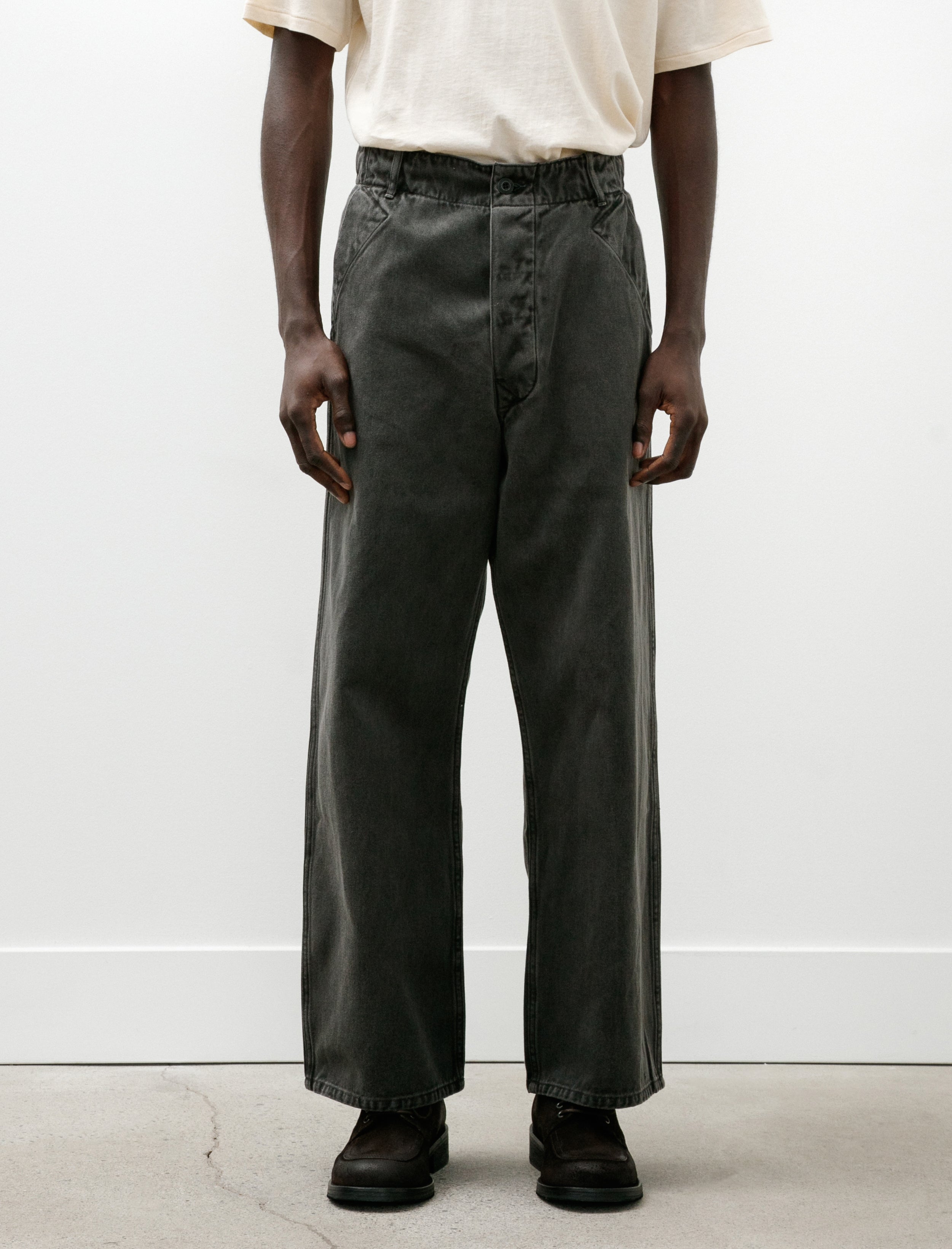 Taiga Takahashi Lot 223 British Work Trousers Sumi