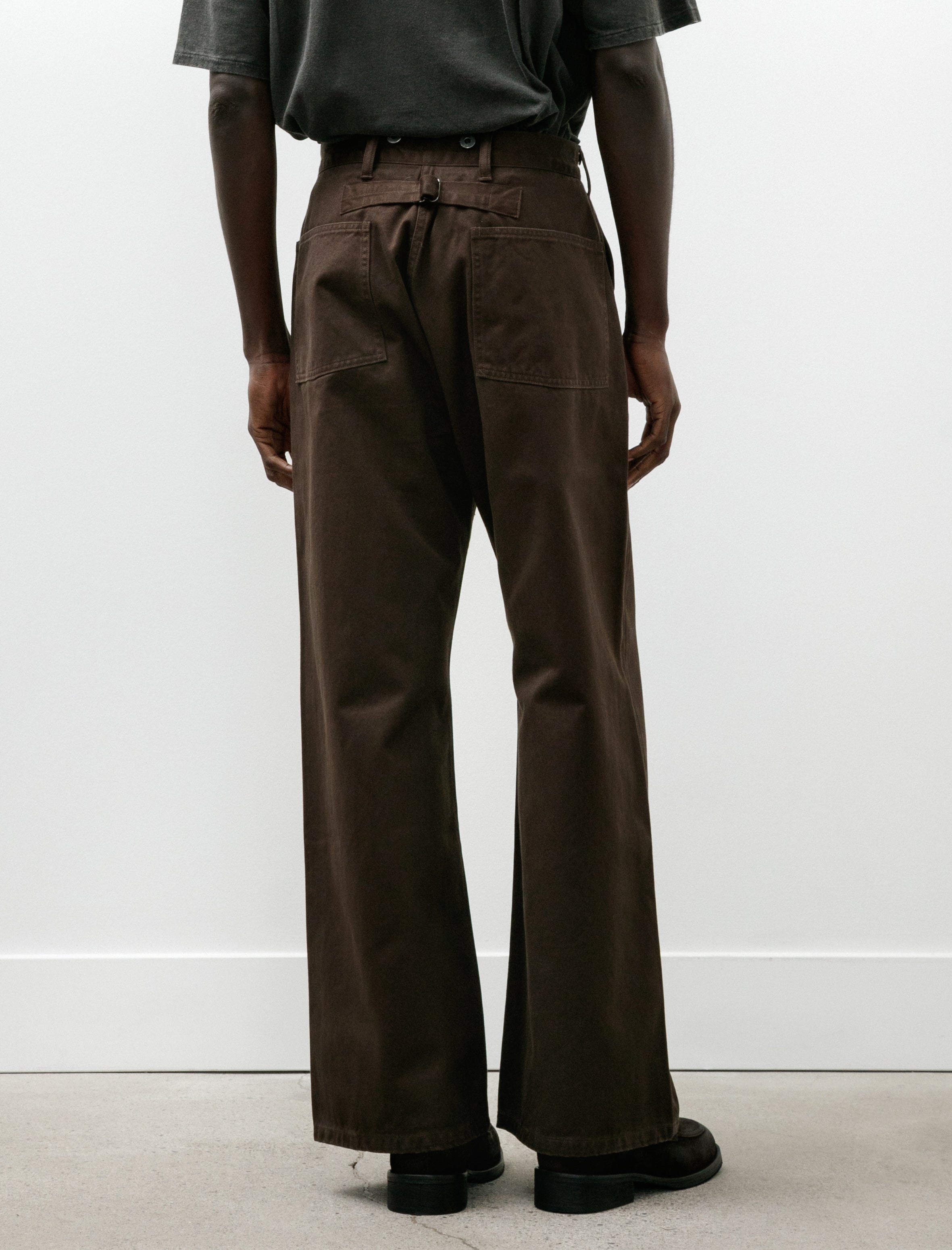 Taiga Takahashi Lot 204 Engineer Trousers Dark Brown