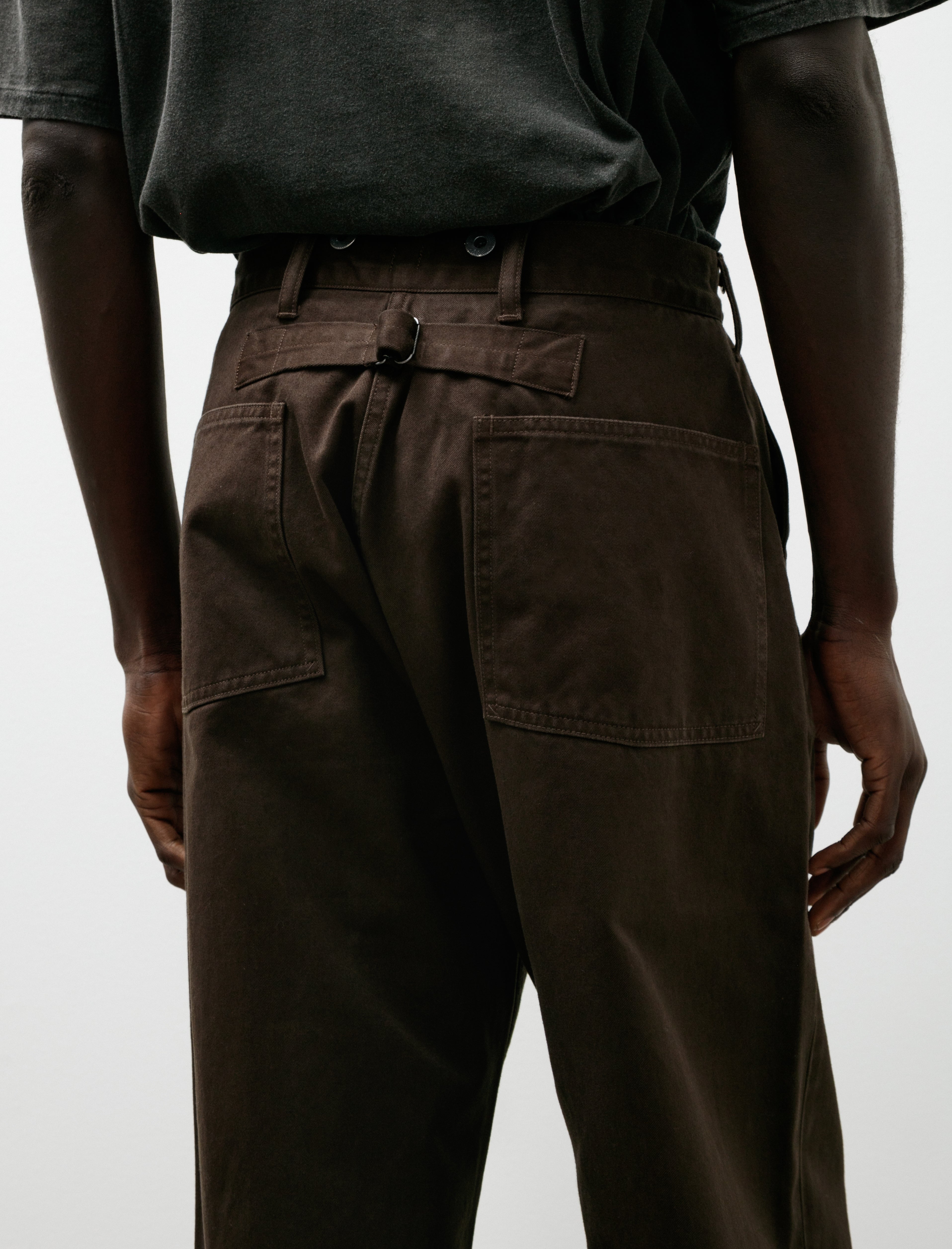 Taiga Takahashi Lot 204 Engineer Trousers Dark Brown