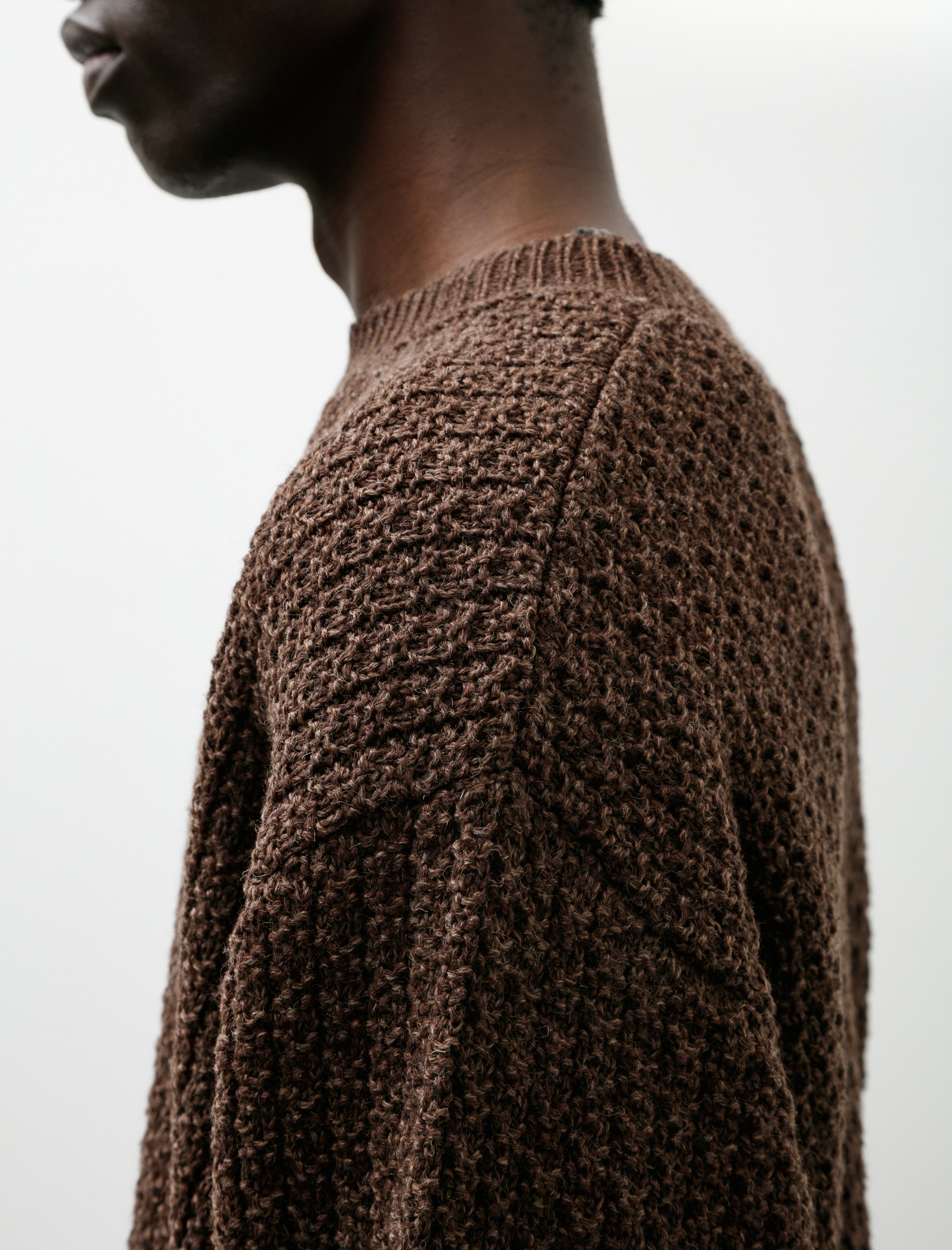 Taiga Takahashi Lot 525 Crewneck Sweater Brown