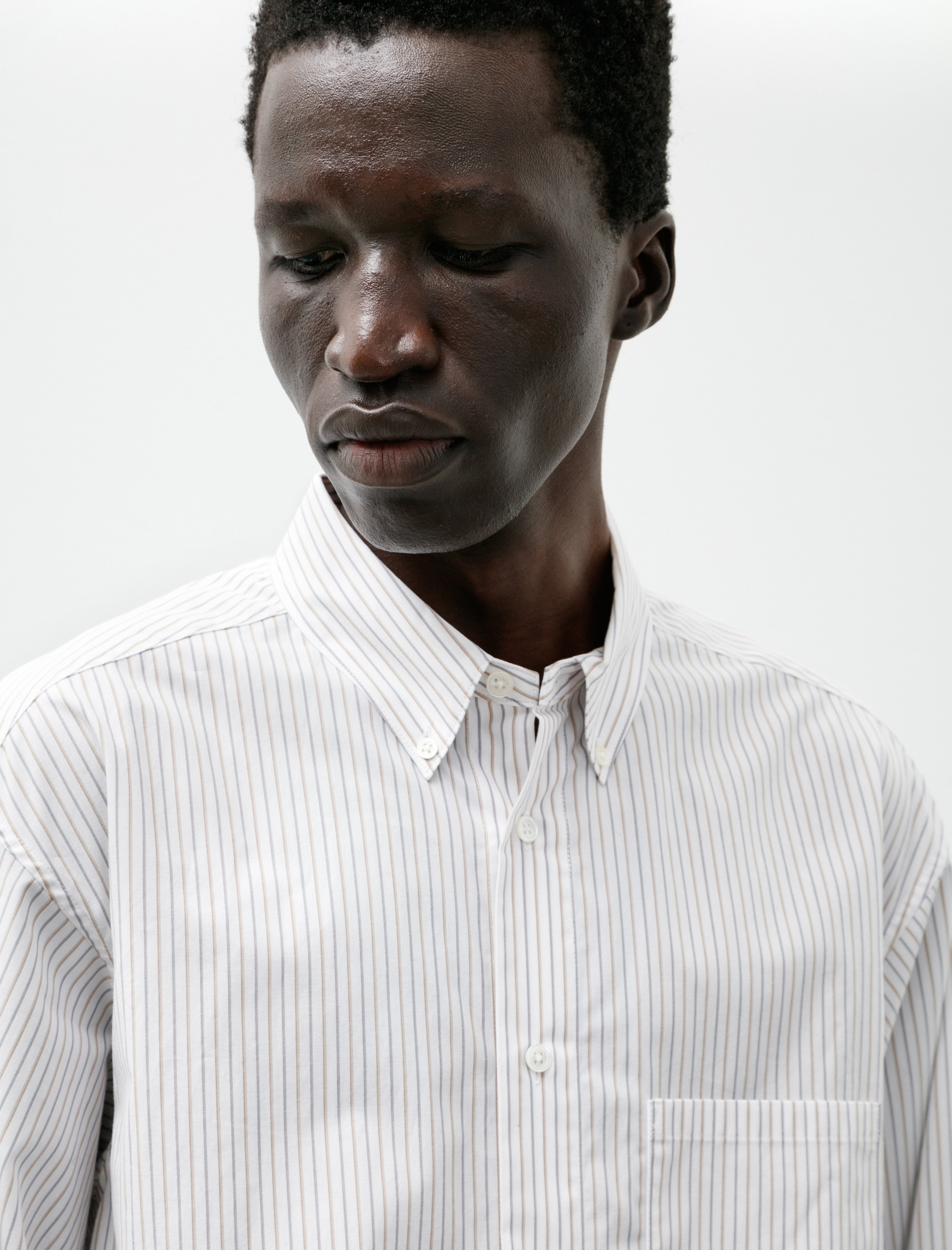 Polyploid B.D Shirt B White Stripe