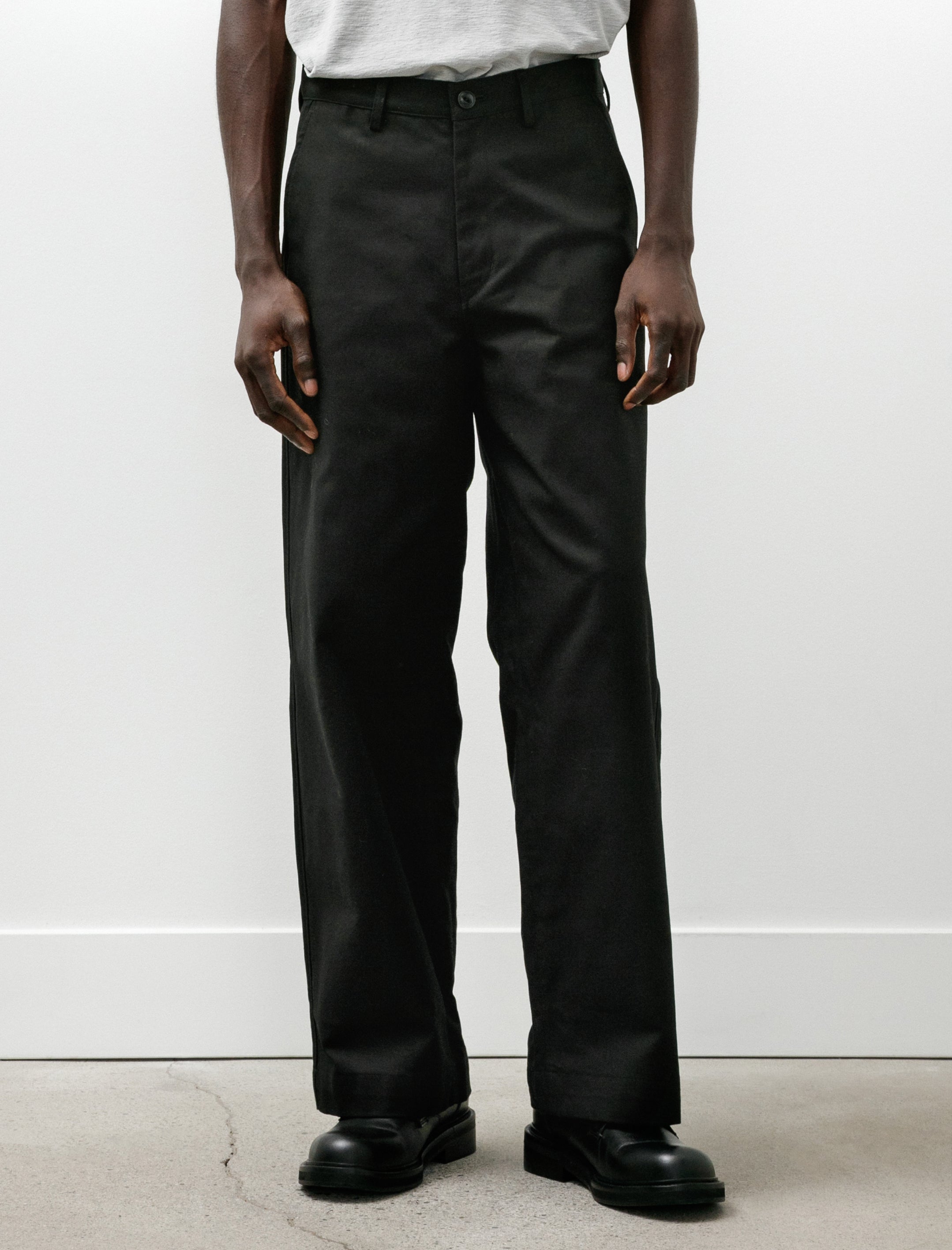 Polyploid Painter Pants C Black
