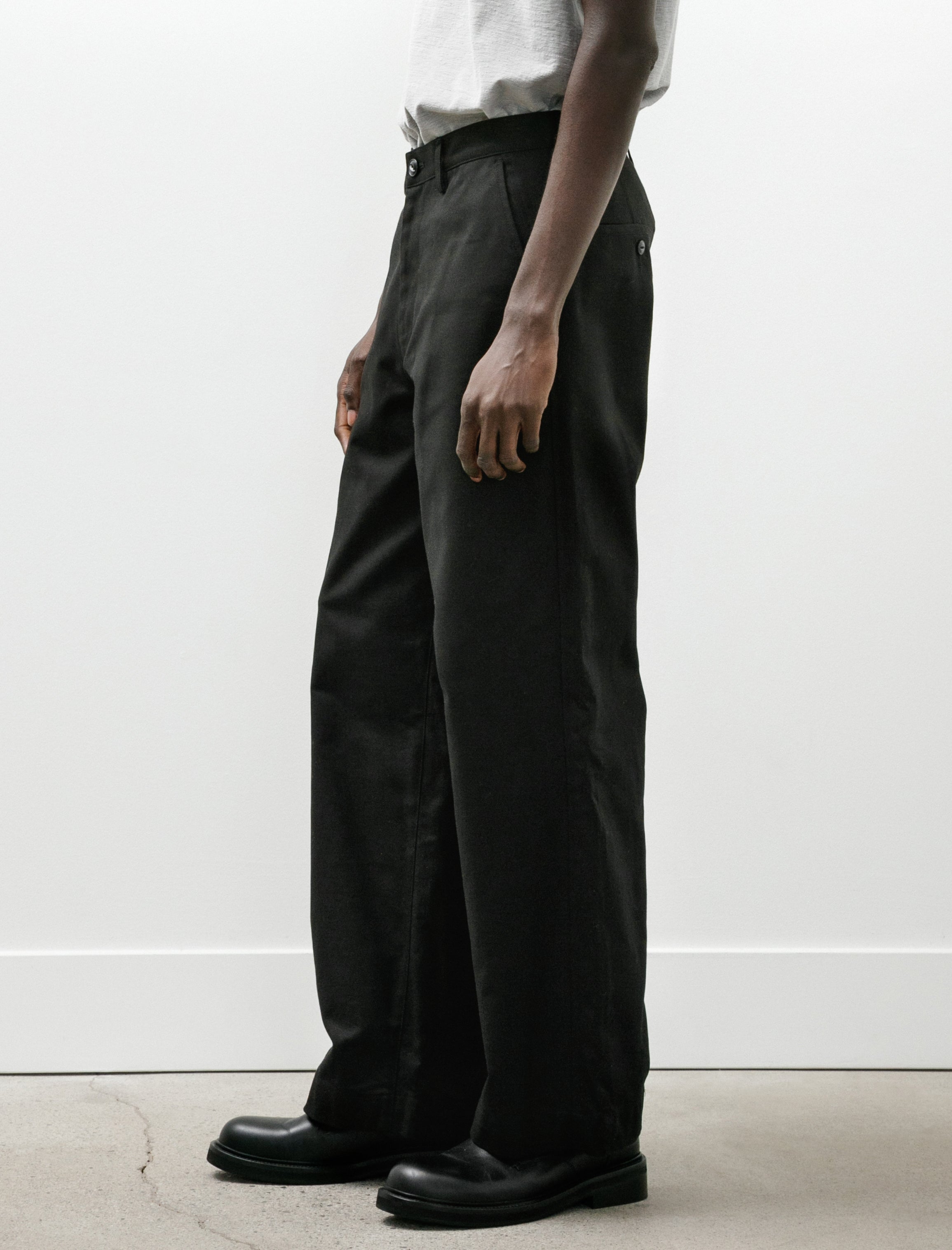 Polyploid Painter Pants C Black