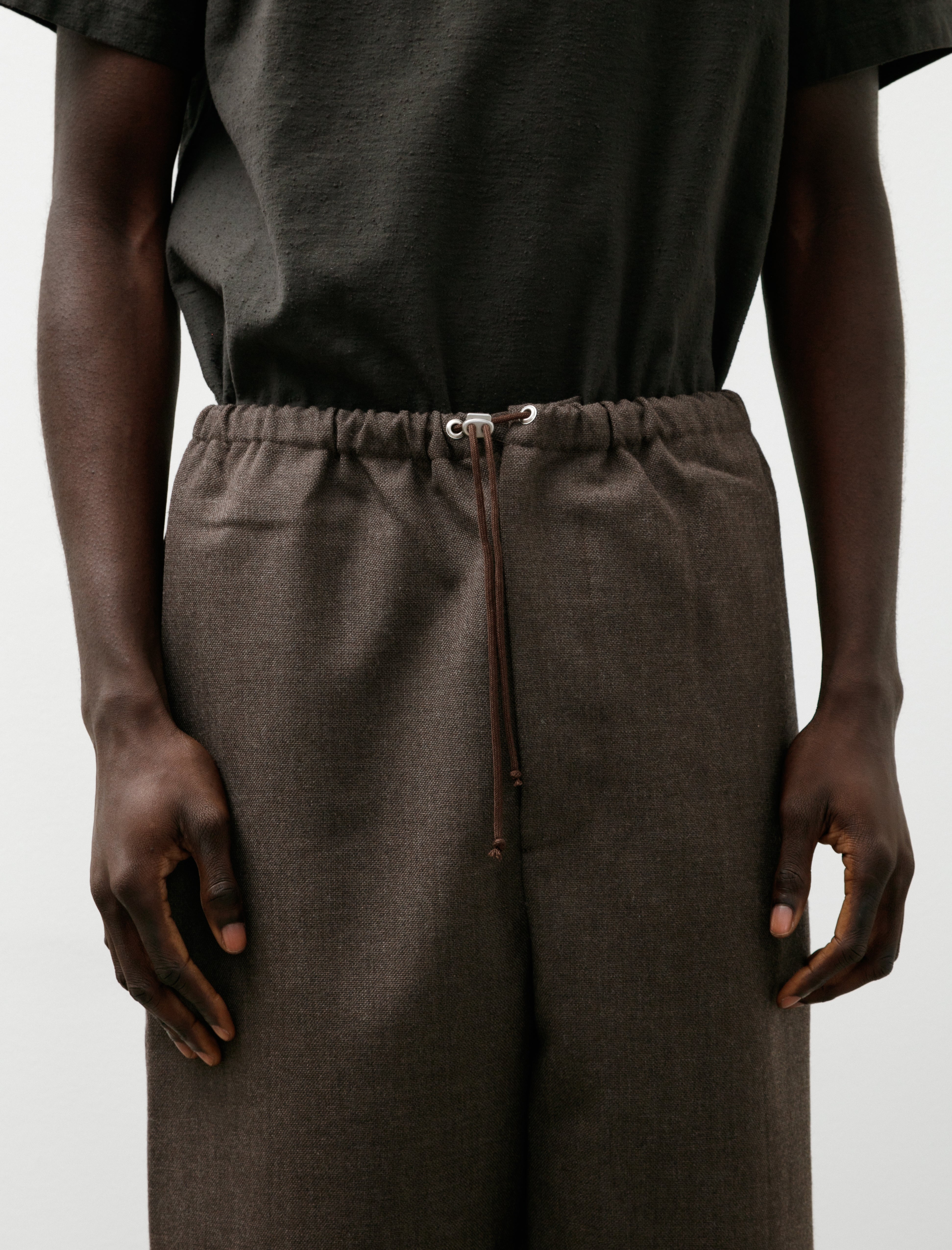 Camiel Fortgens Simple Pants Brown