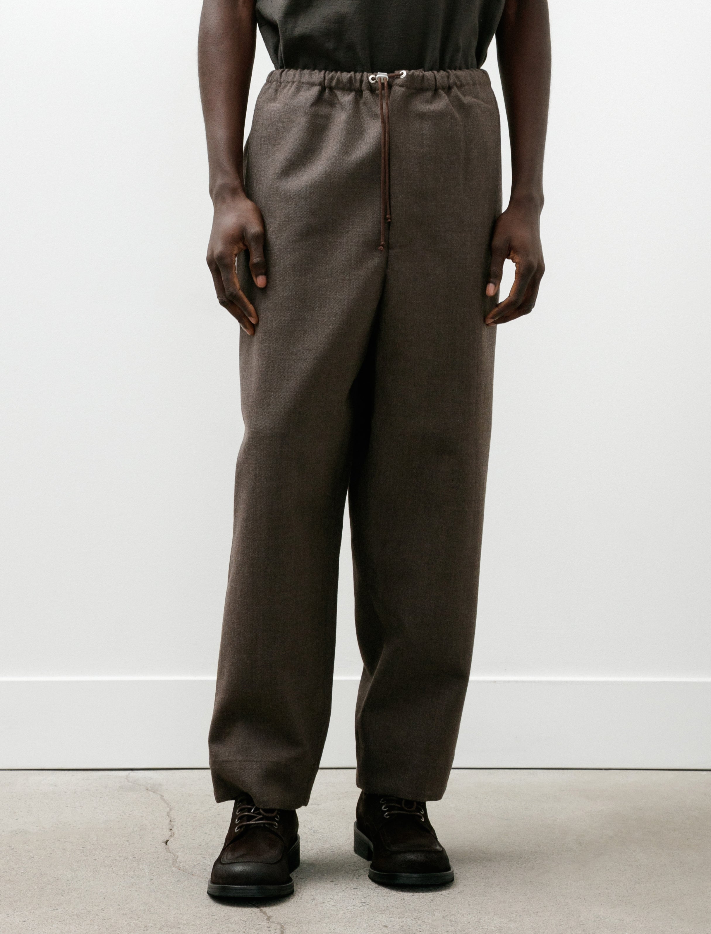 Camiel Fortgens Simple Pants Brown