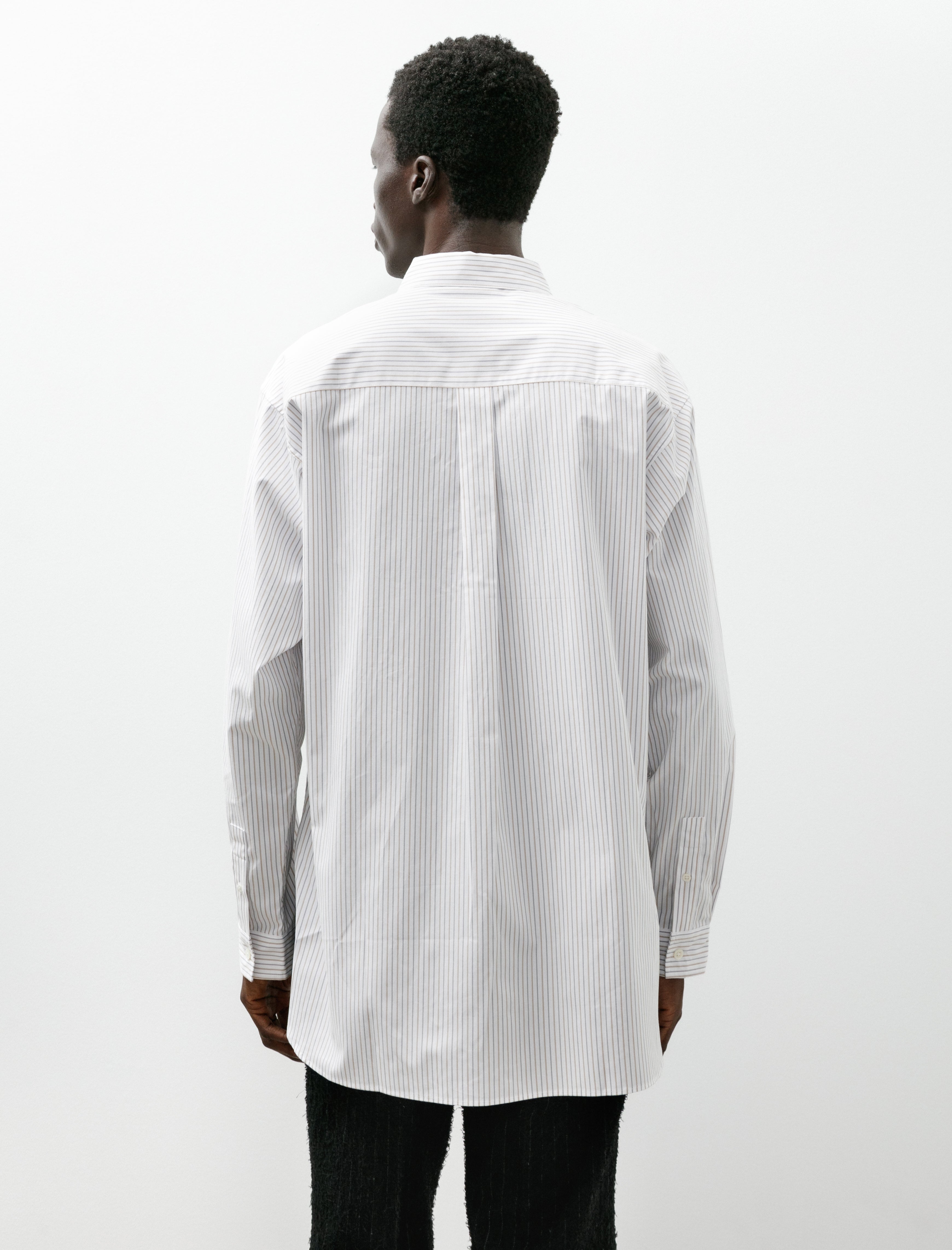 Polyploid B.D Shirt B White Stripe