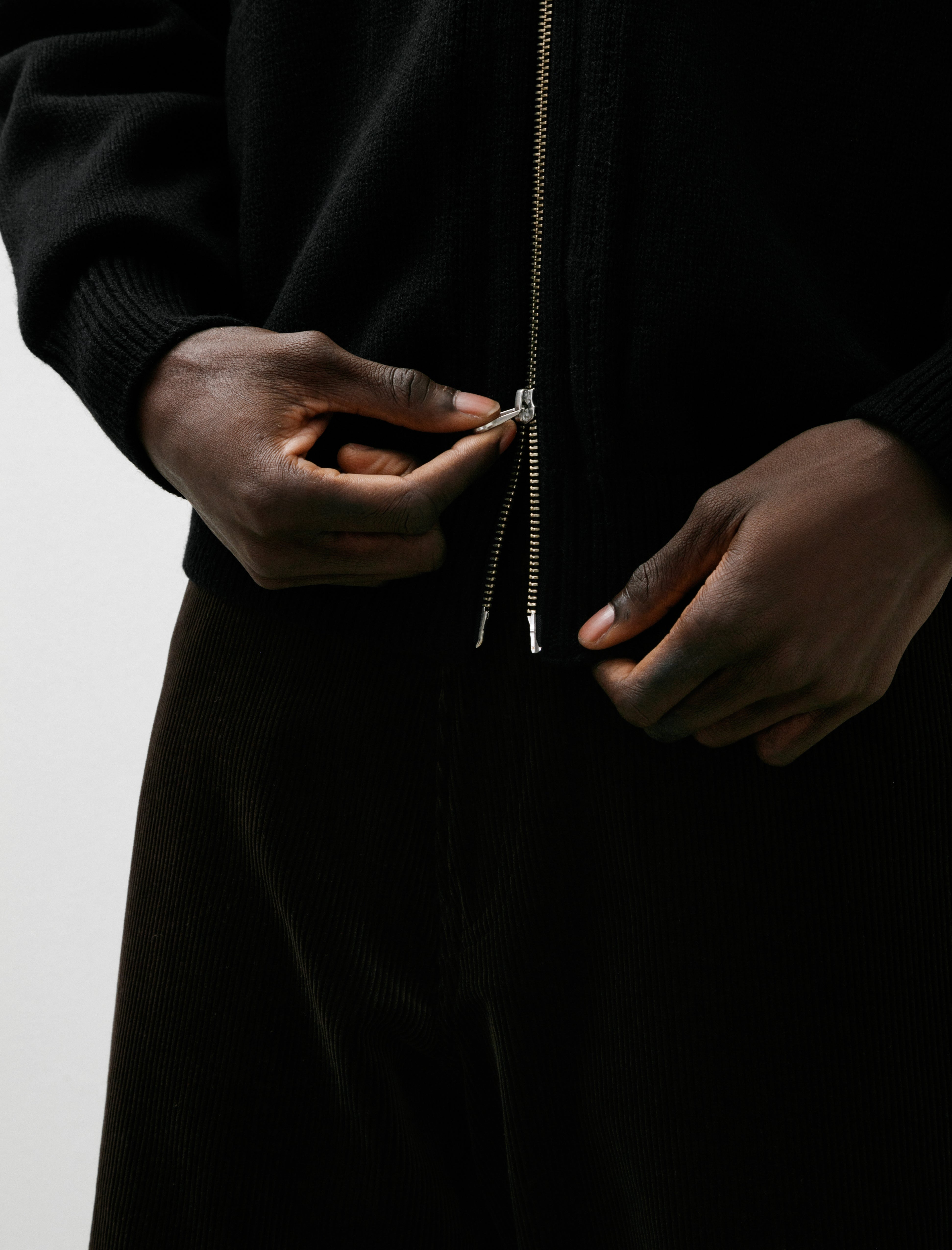 Yoko Sakamoto Drivers Knit Black