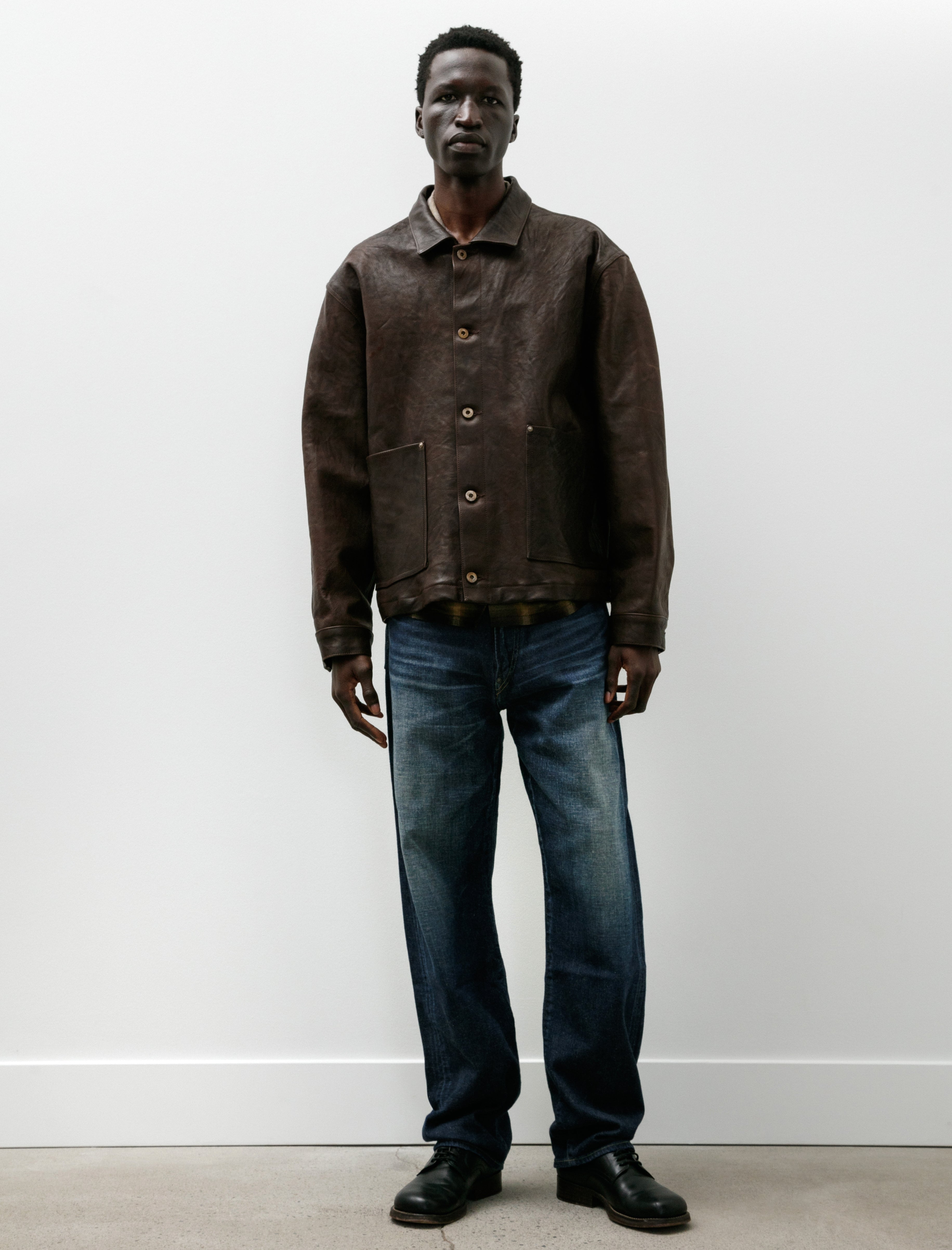 Taiga Takahashi Lot 702 Denim Trousers Damaged Indigo