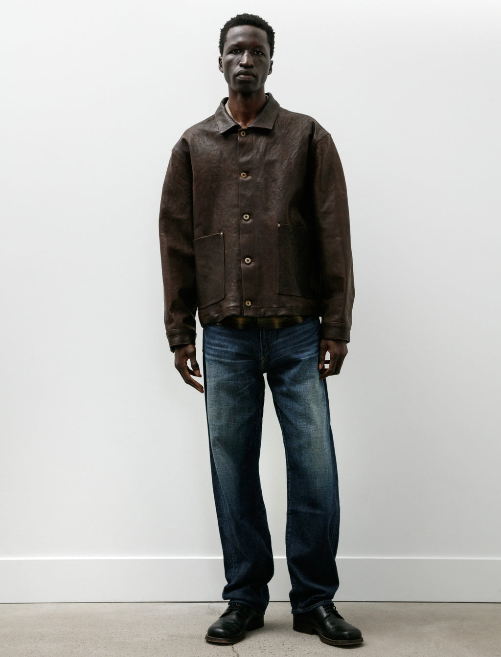 トップス BROWN by 2-tacs SEED IT INDIGO Taiga Takahashi Lot 702 Denim Trousers Damaged Indigo – Neighbour