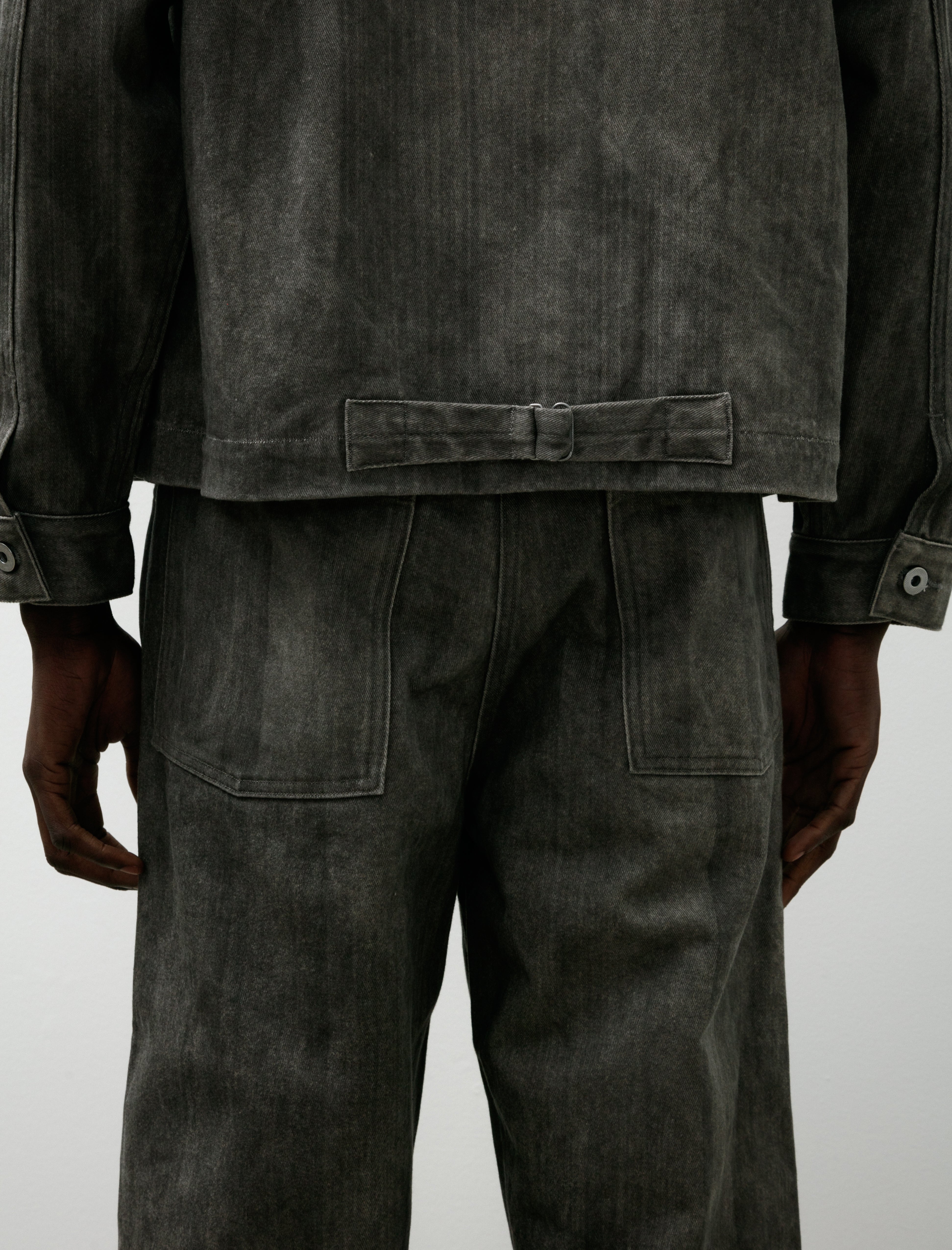 Taiga Takahashi Lot 303 Coverall Jacket Hand Drawn Sumi