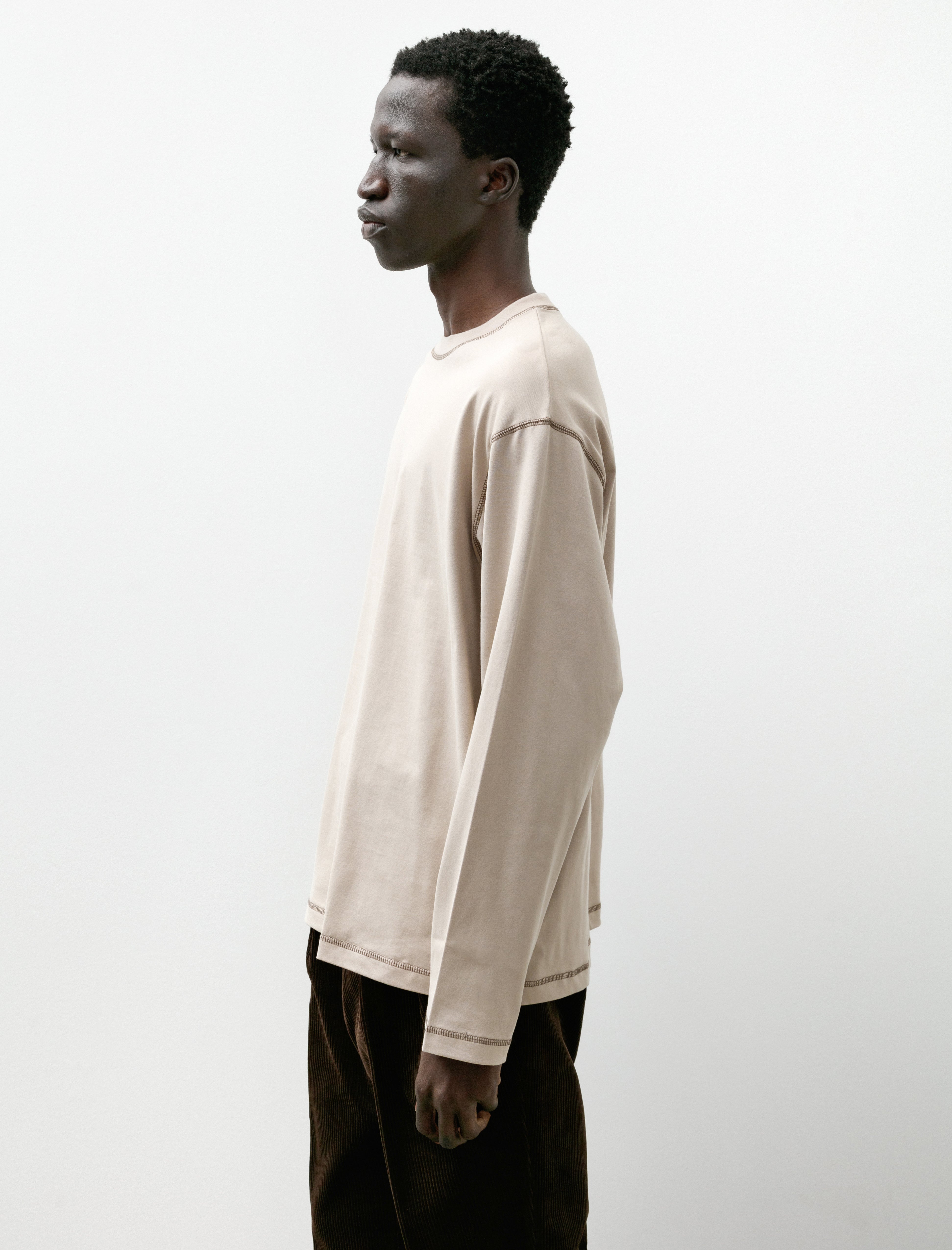 Ernie Palo Standard L/S T-Shirt Beige