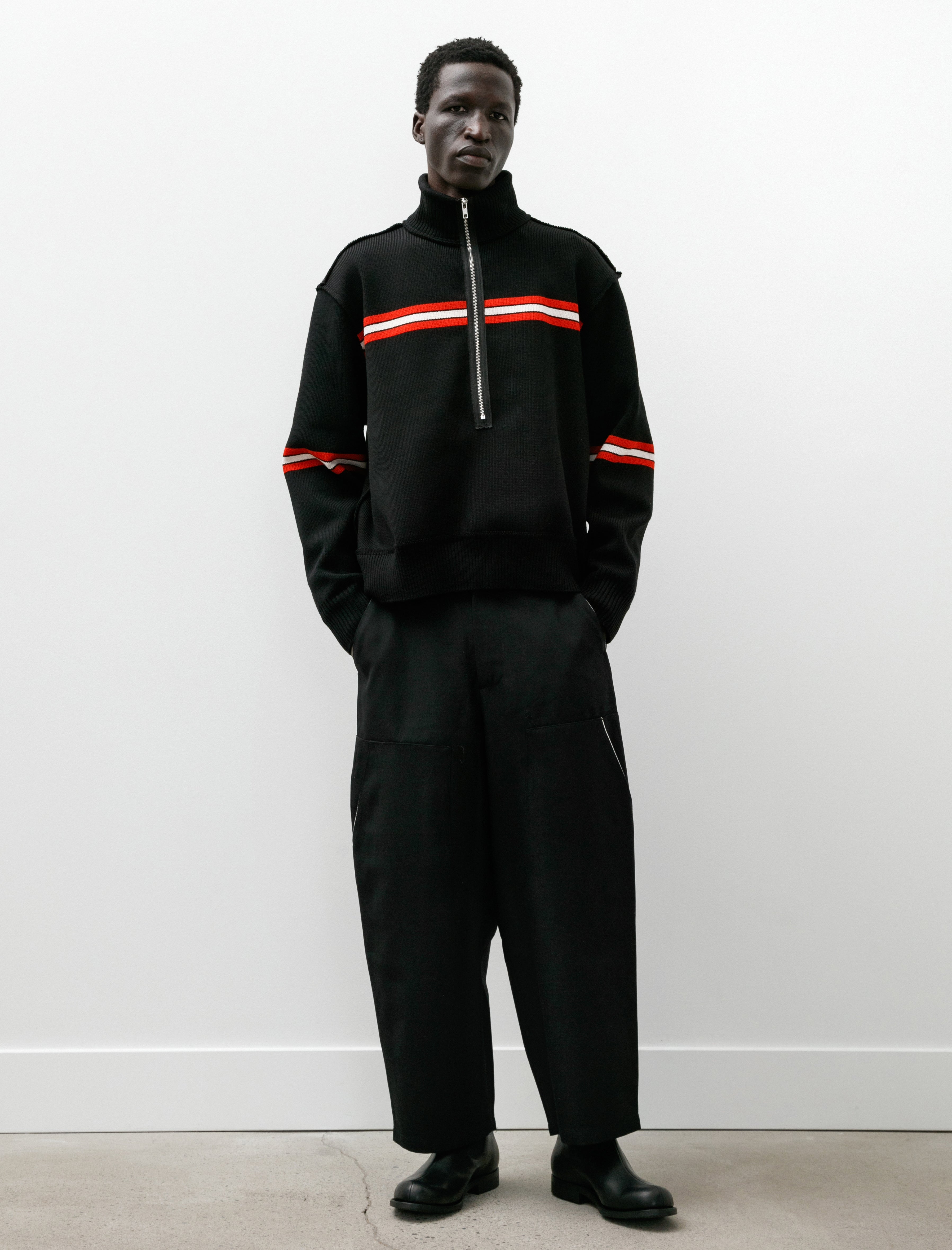 Camiel Fortgens Double Pants Black