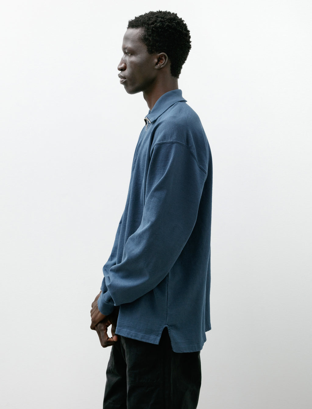 Phigvel Nep Half Zip Sporting Top Cerulean – Neighbour