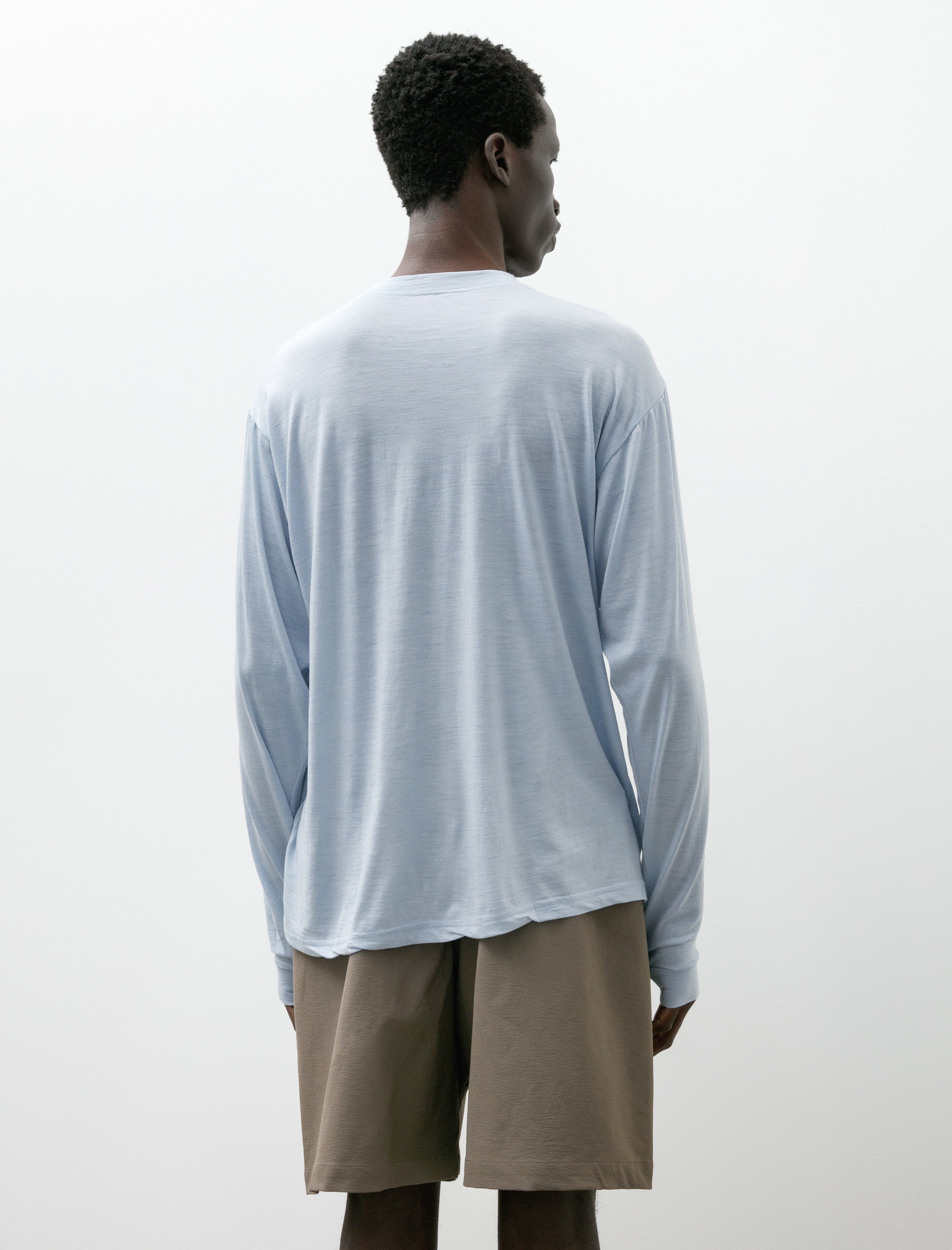 Gnuhr Creeper Crew Merino Blue Fog