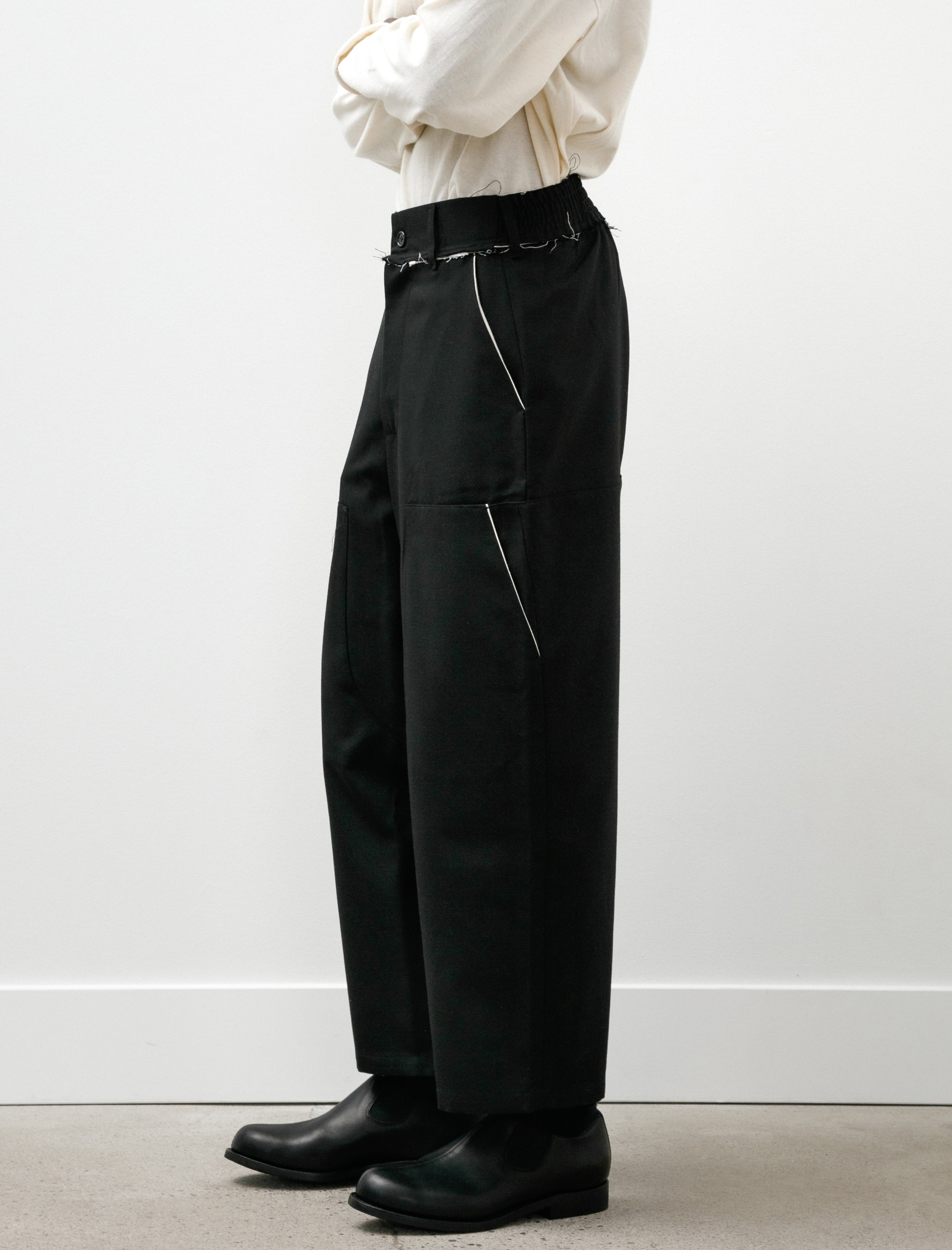 Camiel Fortgens Double Pants Black