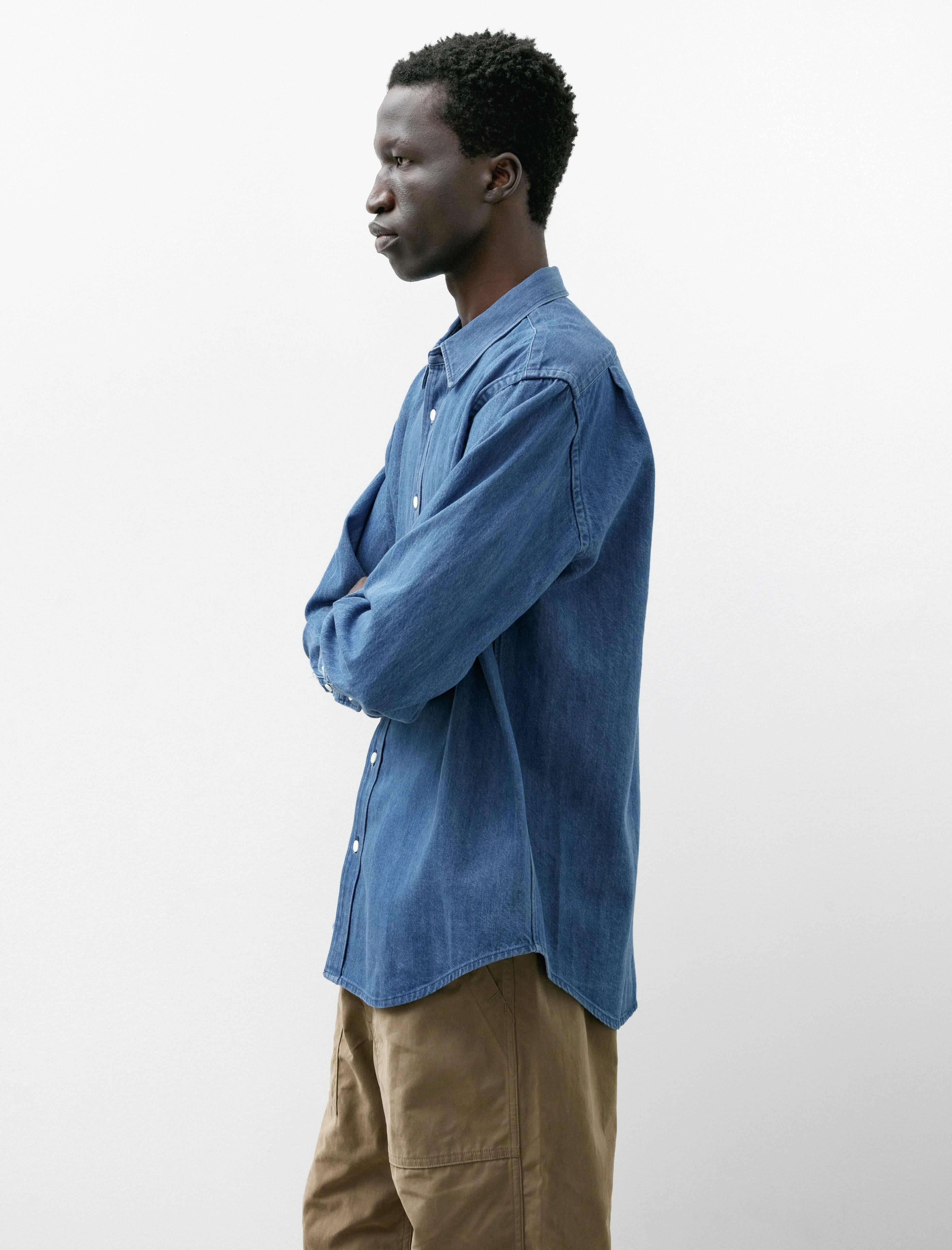Ernie Palo Denim Shirt Blue