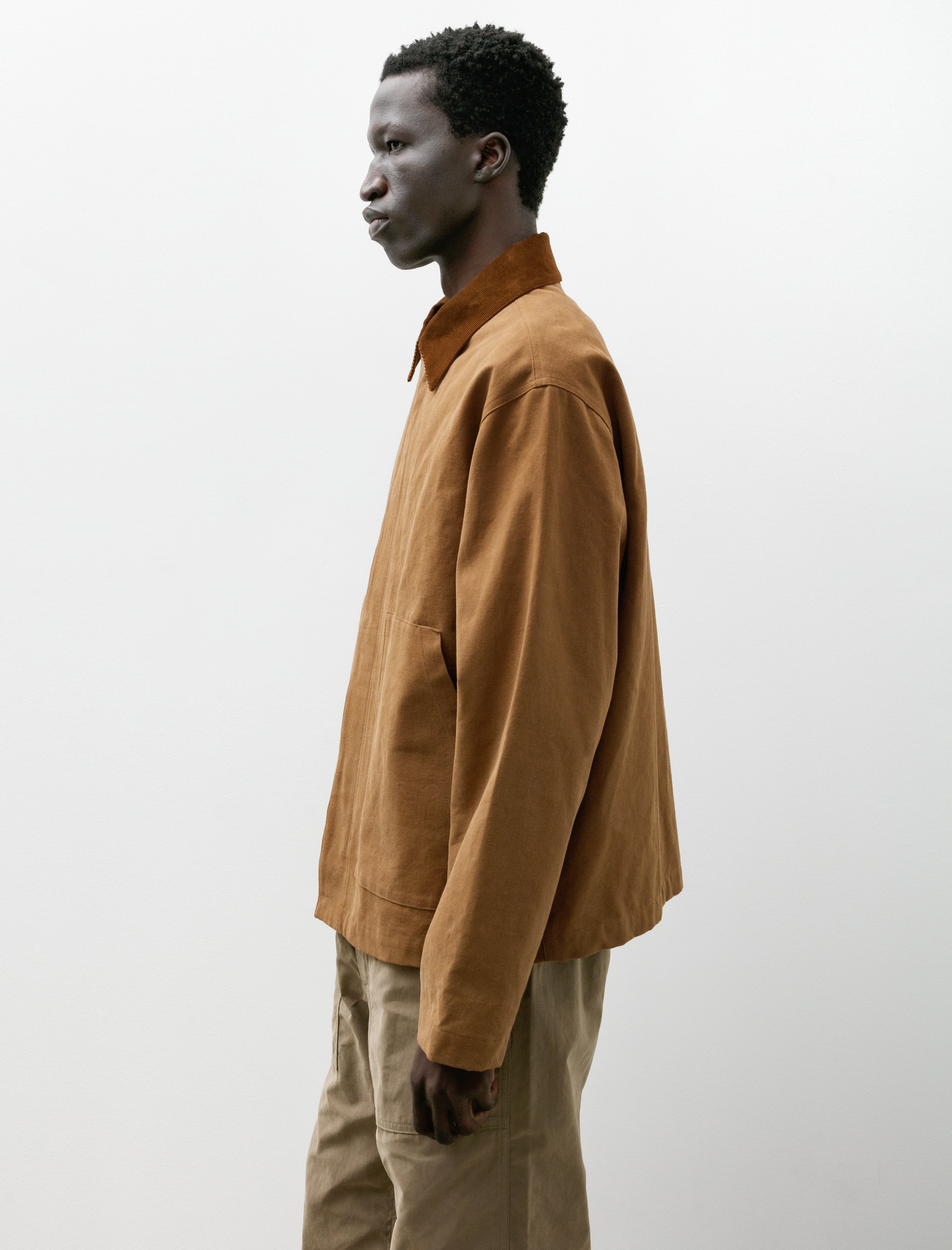 Ernie Palo Nidom Duck Blouson Camel