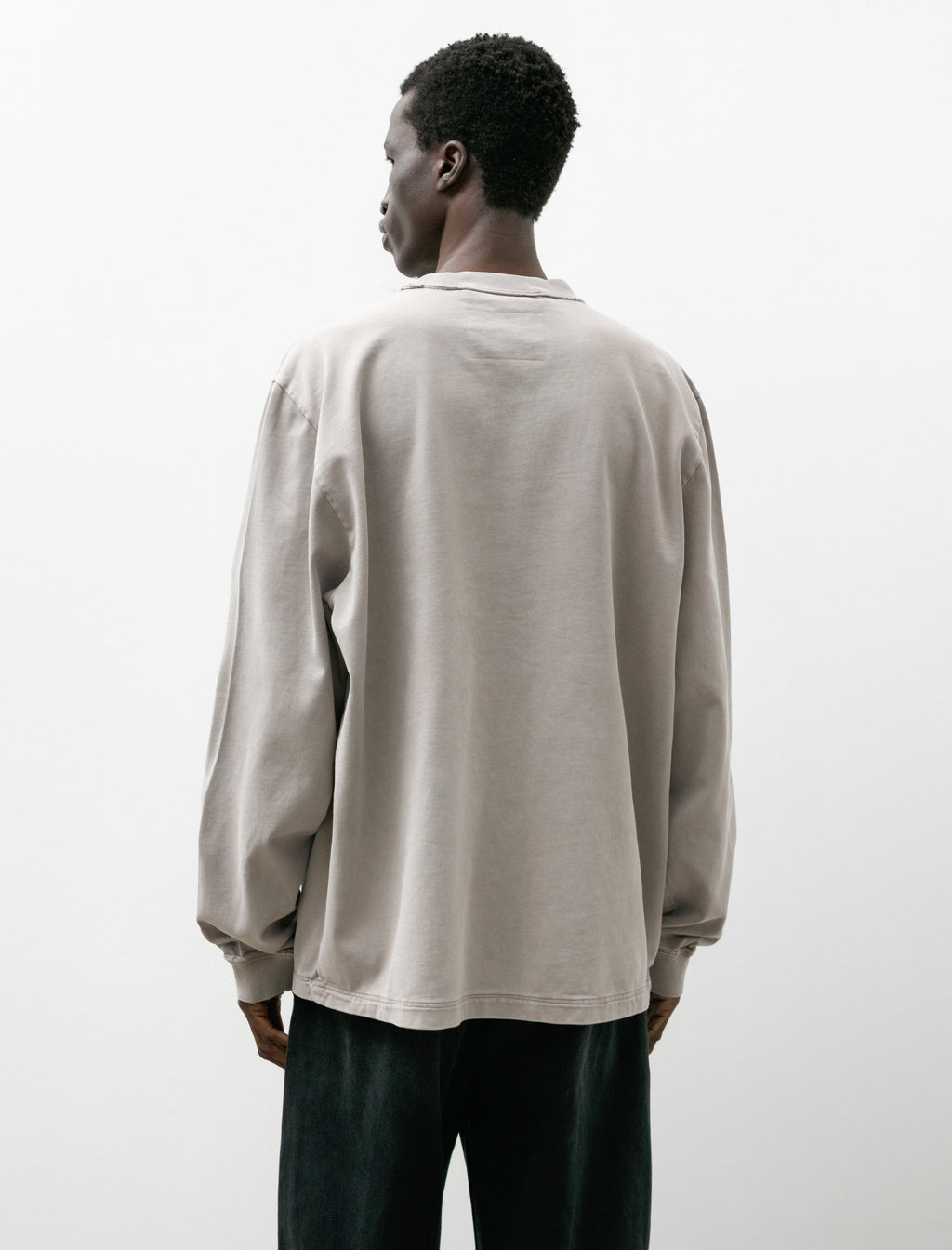 トップス camiel fortgens BIG TEE MOTIF RIB JERSEY camiel fortgens