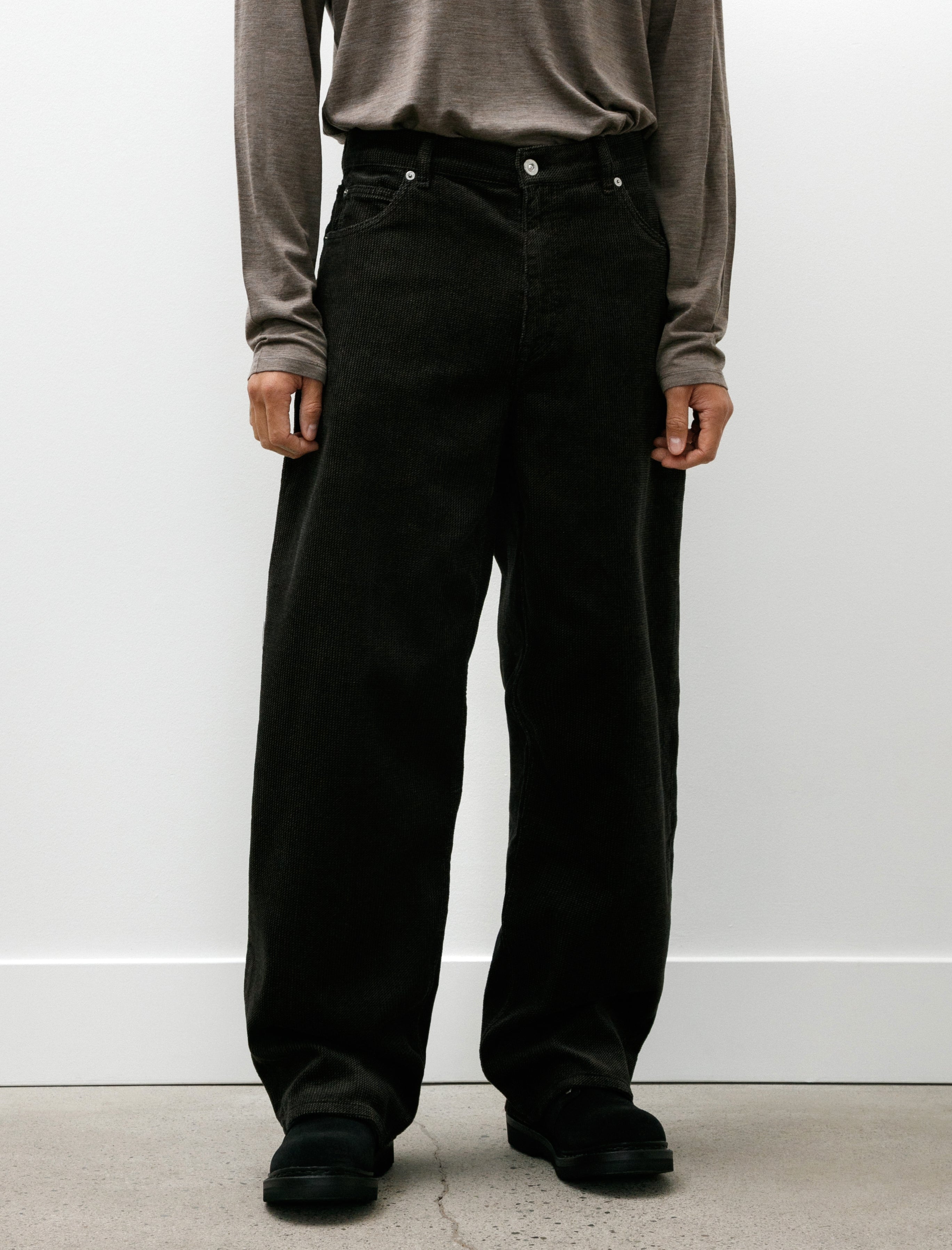 Our Legacy Vast Cut Dark Brown Twill Cord