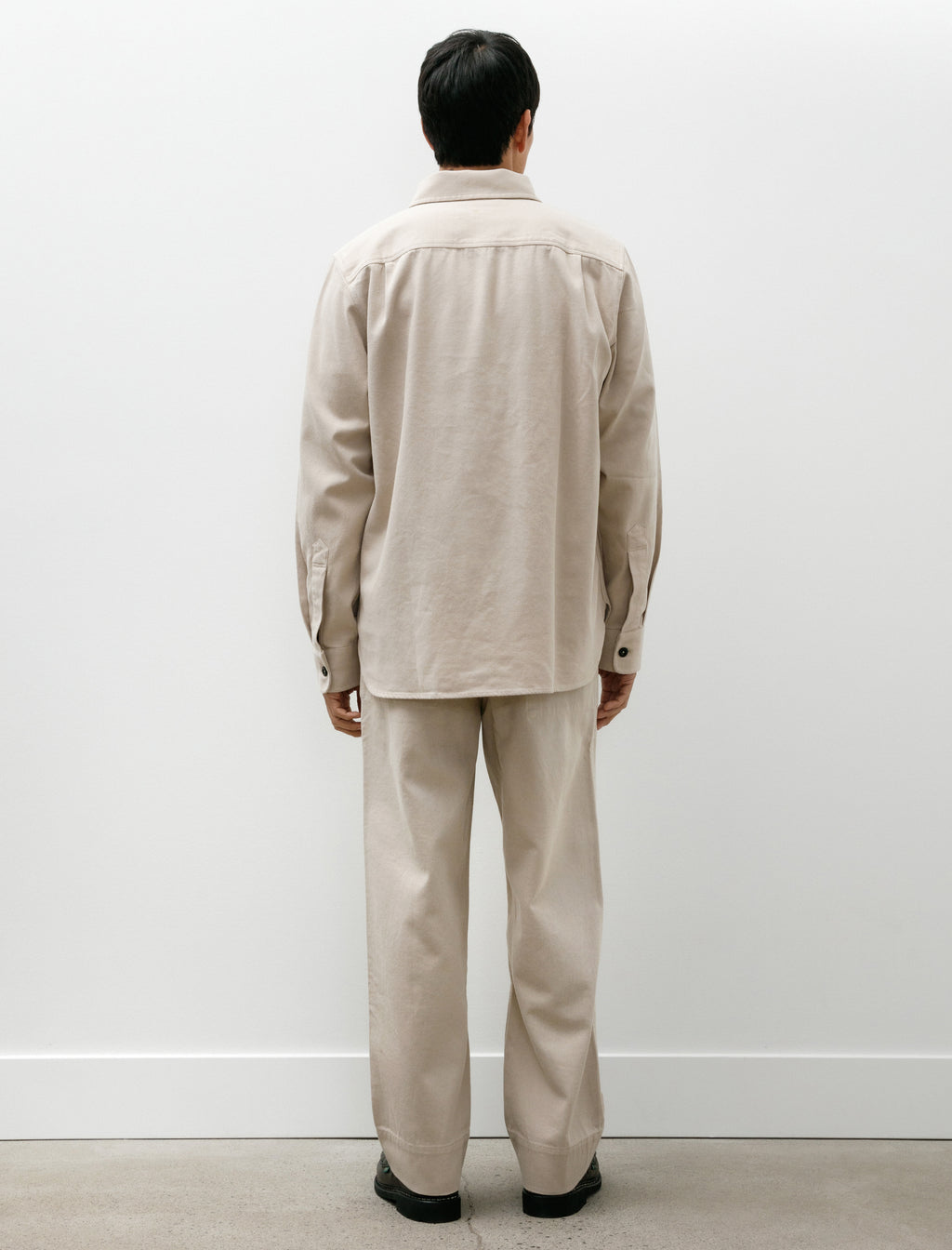 美品 MHL. BRUSHED COTTON TWILL PANTS Margaret Howell MHL Tool Pocket Trousers Natural Cotton Denim