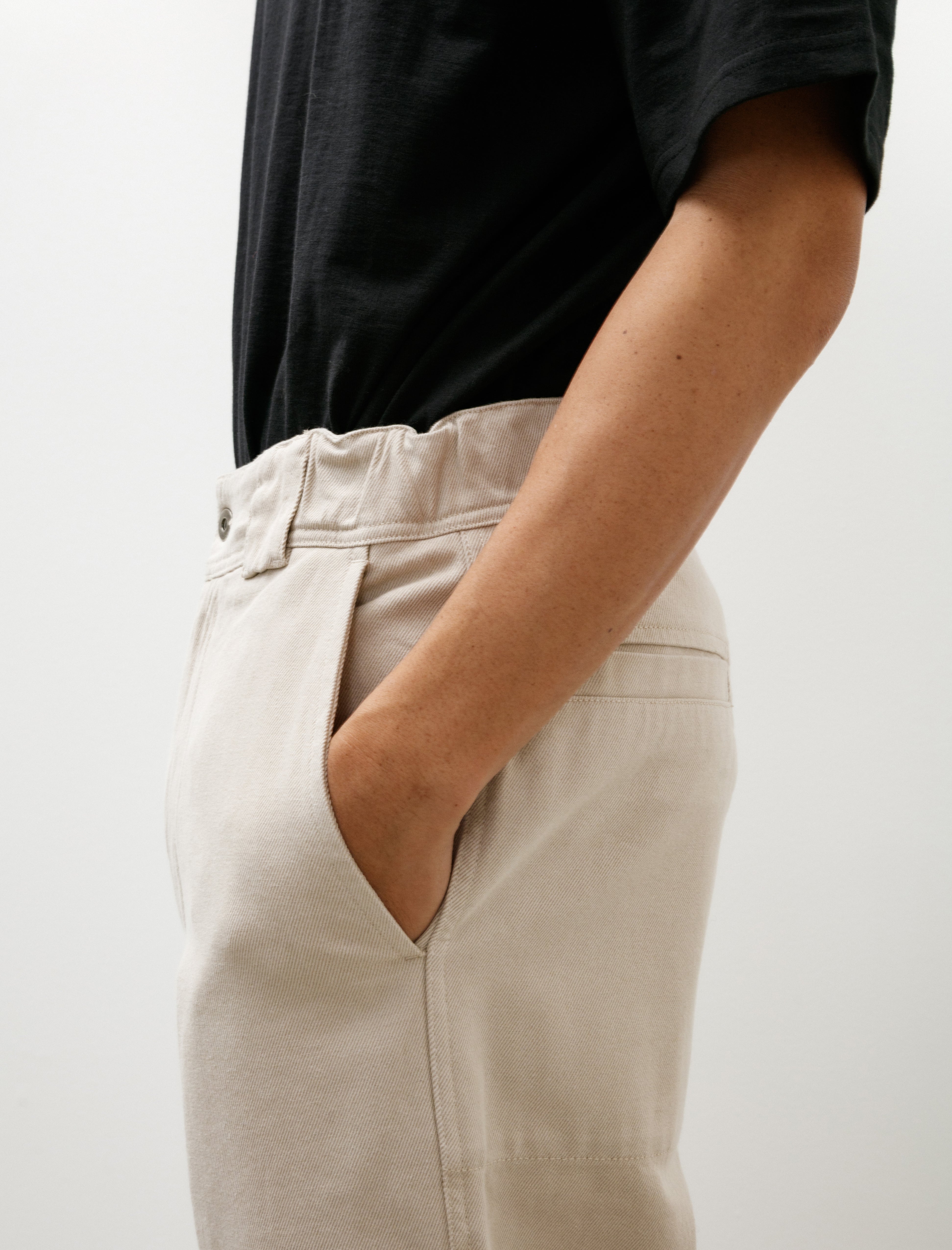 Margaret Howell MHL Sports Trouser Cotton Wool Drill Bone