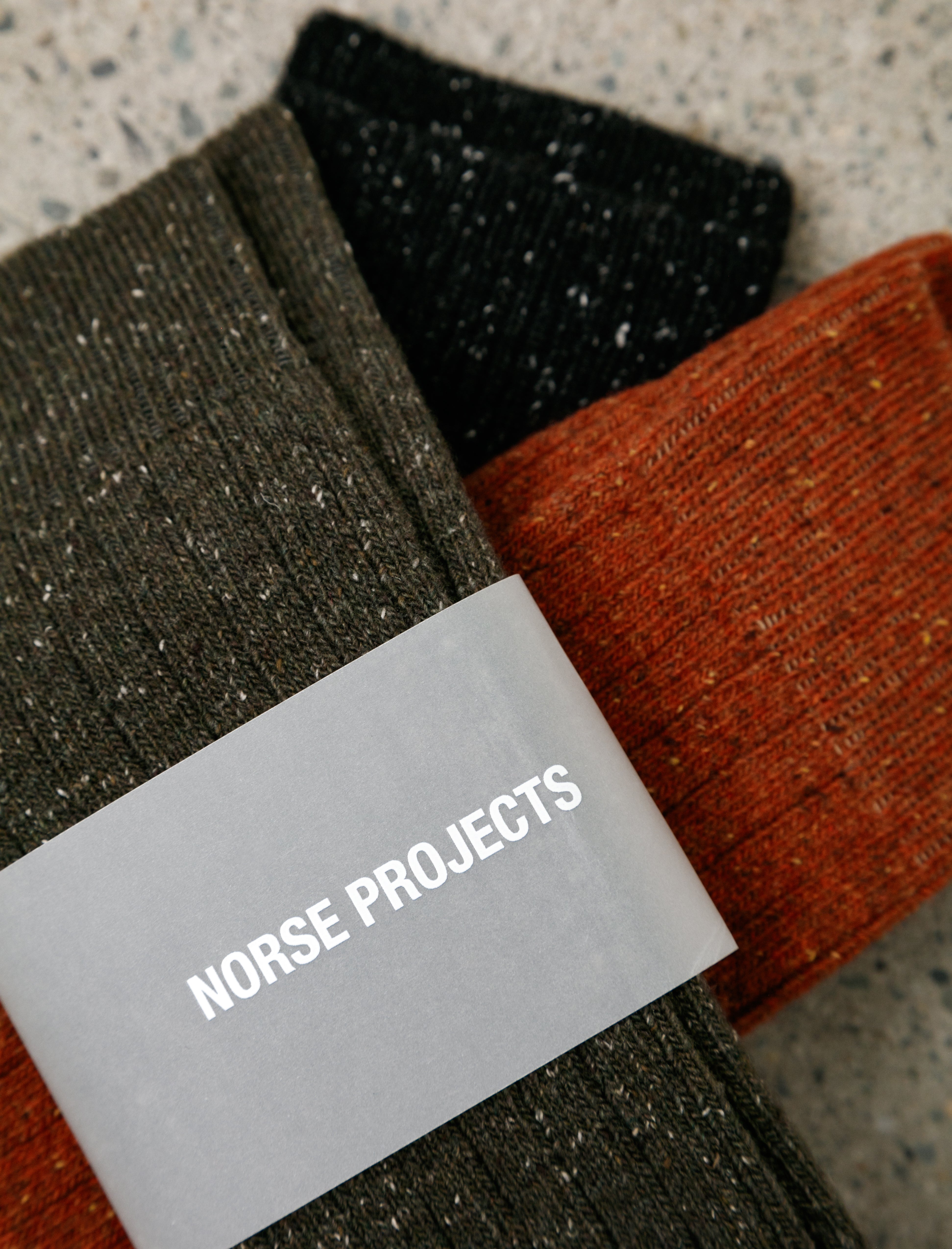 Norse Projects Bjarki Neps AW25 Socks