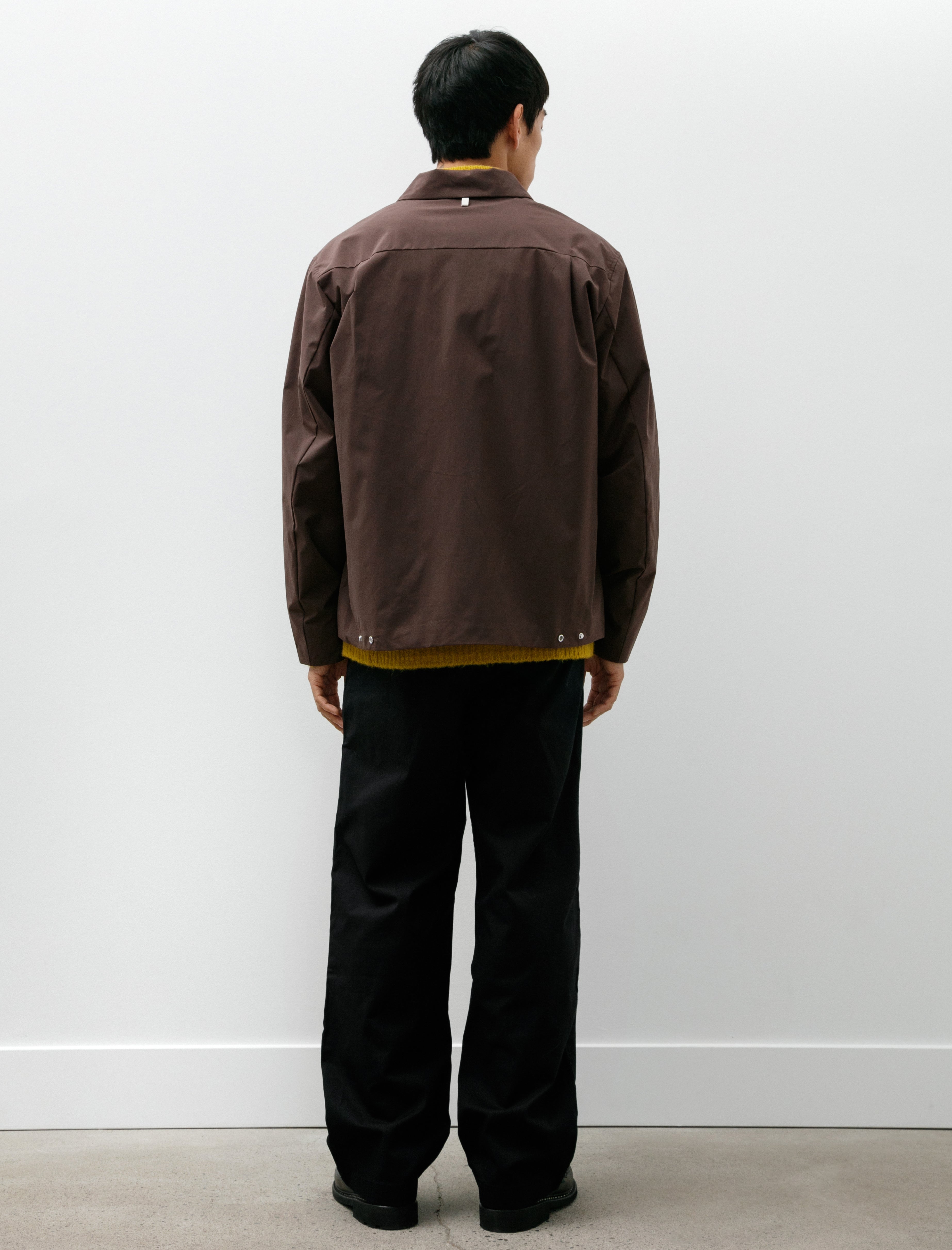 Norse Projects Benn Relaxed Twill Pleated Trouser Black