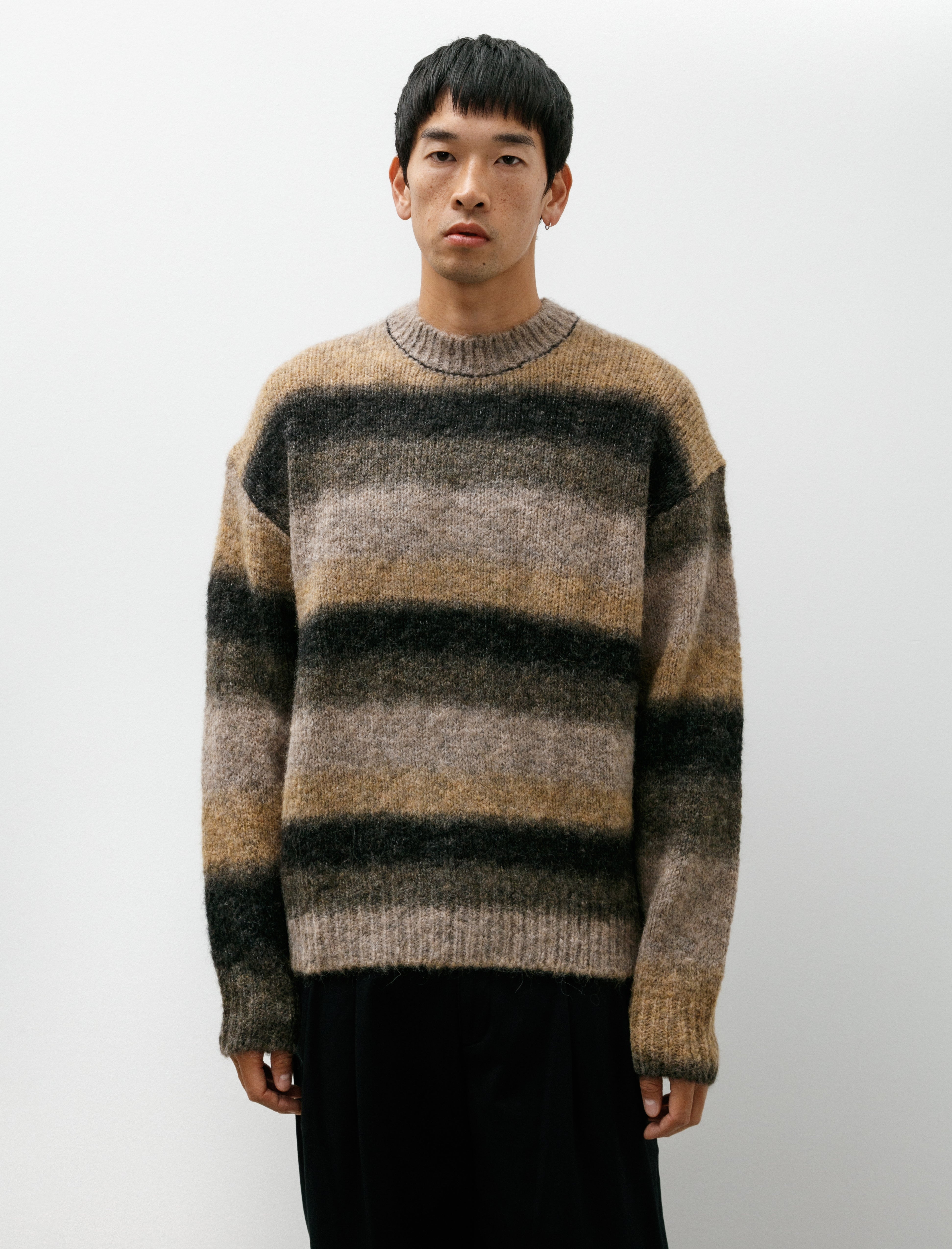 Norse Projects Jonas Gradient Alpaca Sweater Utility Khaki