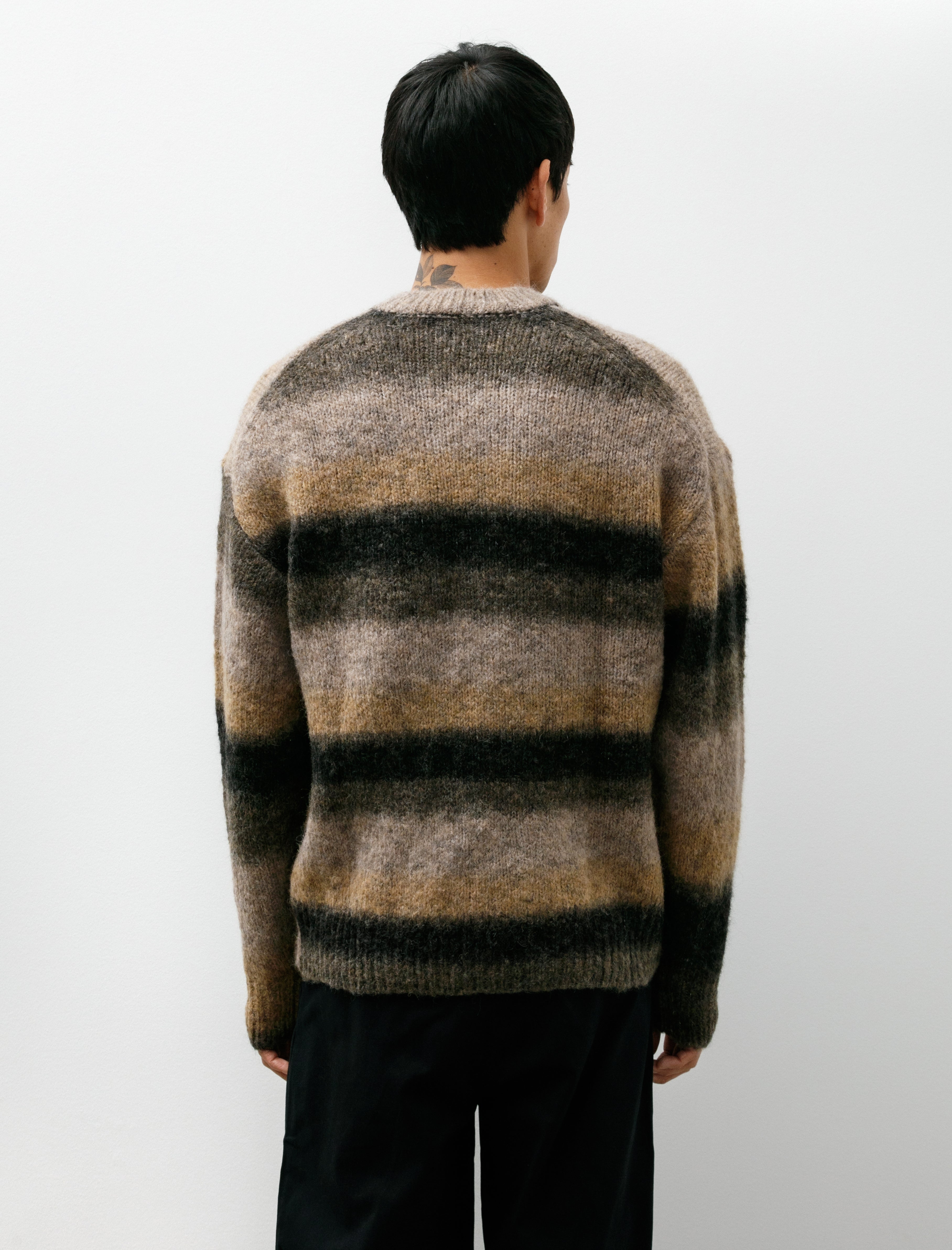 Norse Projects Jonas Gradient Alpaca Sweater Utility Khaki