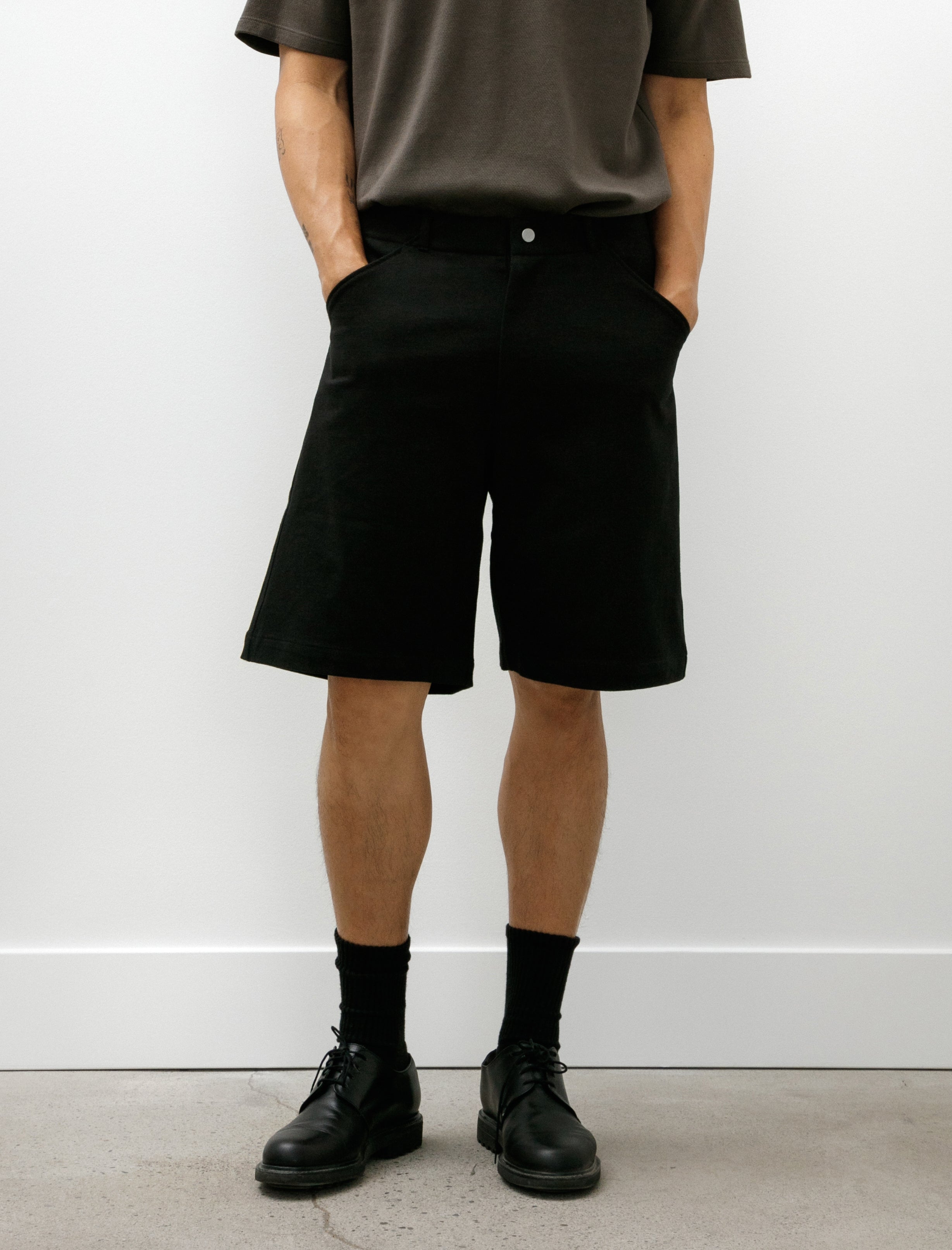 Lady White Co. Jersey Shorts Black