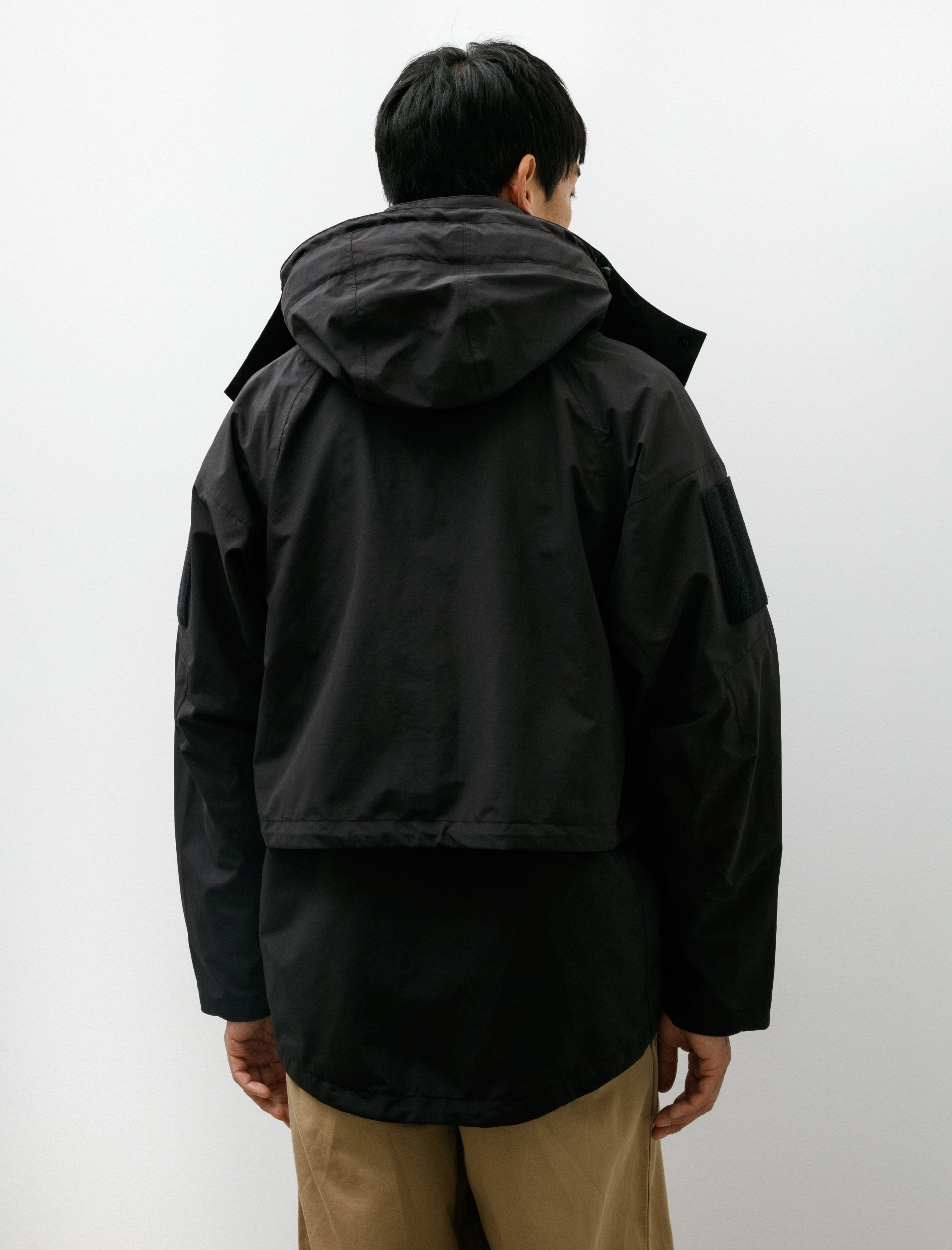 Niceness D.Darryl 3-Layer Ripstop Tactical Jacket Black
