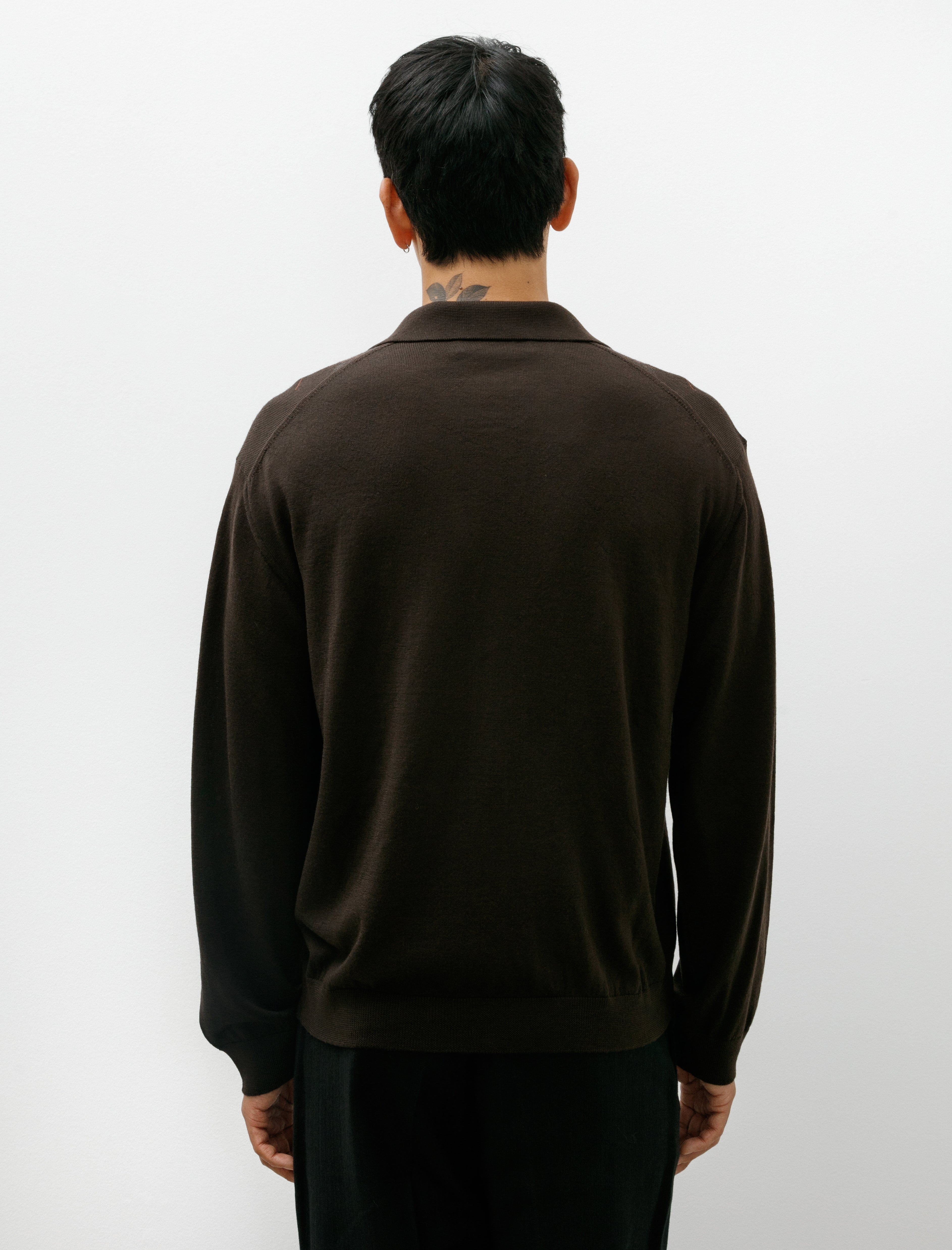 Our Legacy Evening Polo Pub Argyle Fine Wool