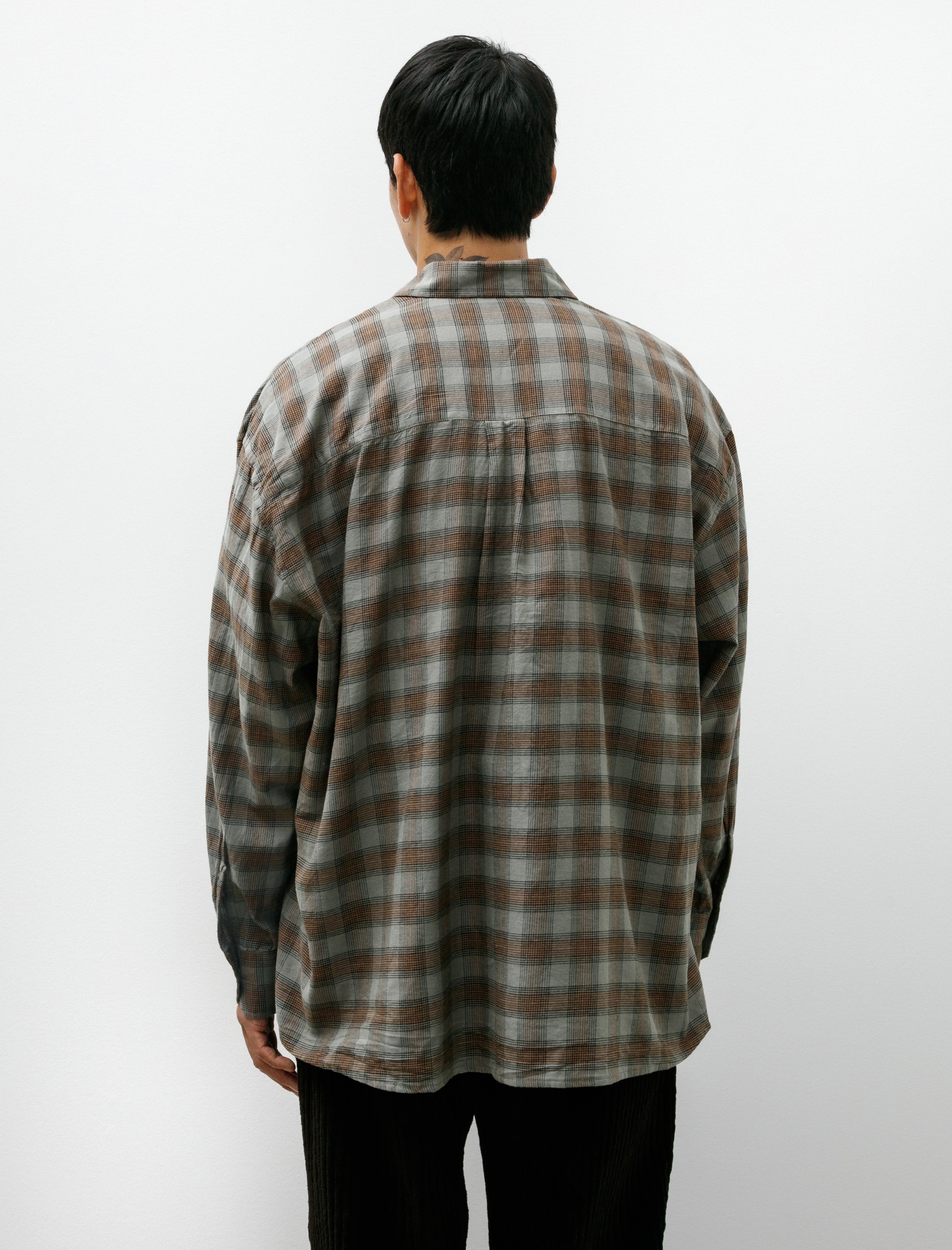 Our Legacy Borrowed Shirt Iowa Flannel Check