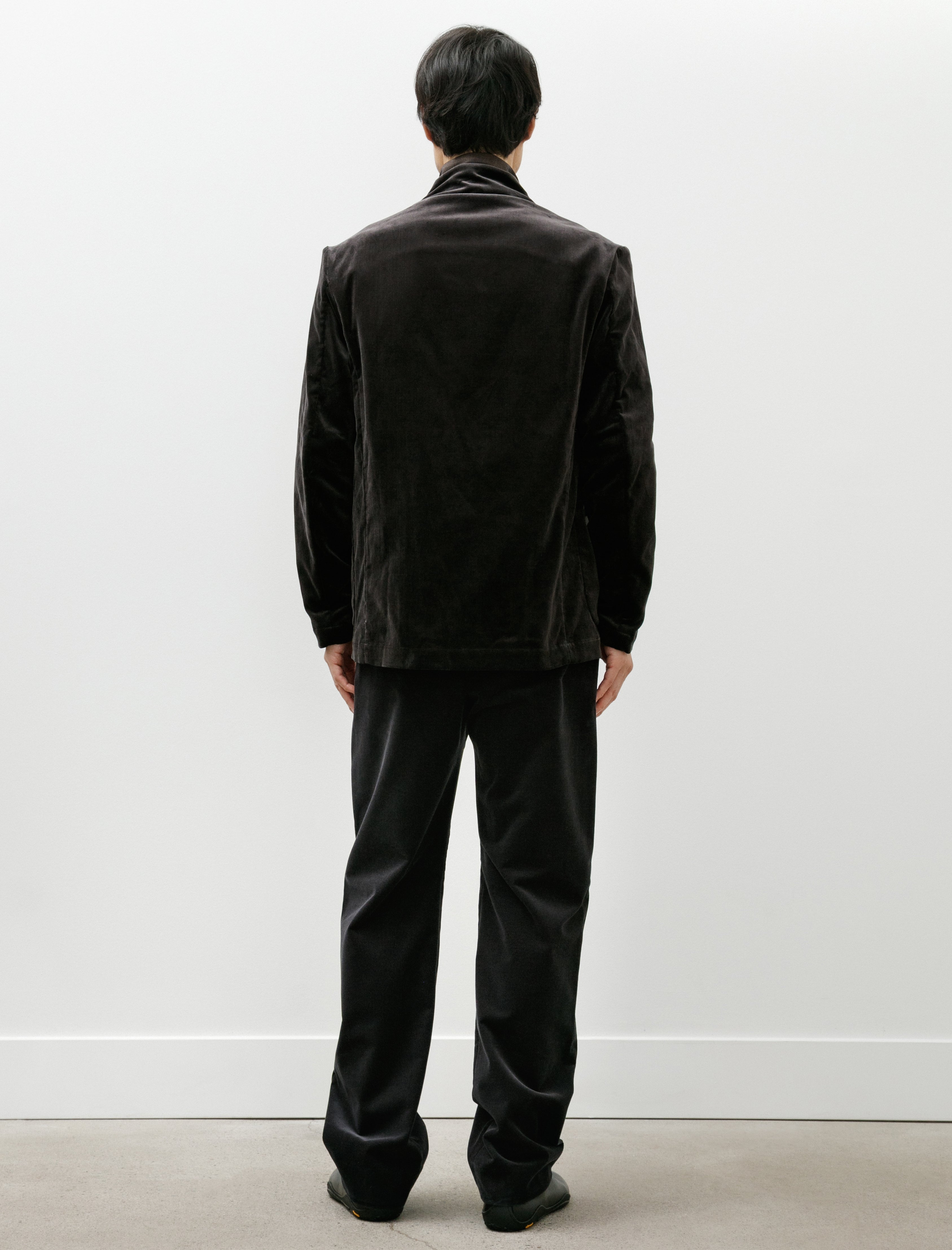 Derrick Cord Transit Trouser Corduroy Ash Black