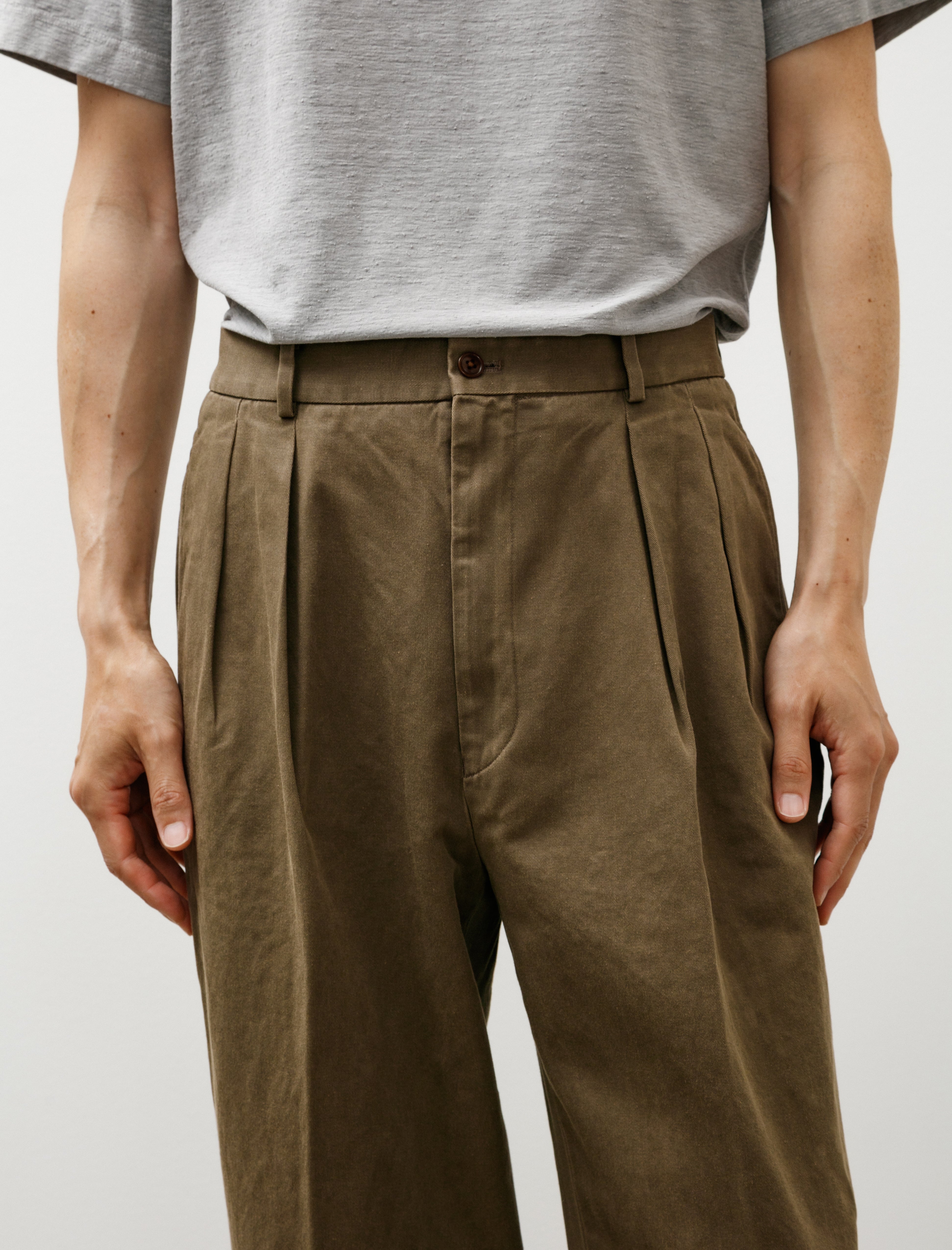 Neat Chino Fade Brown