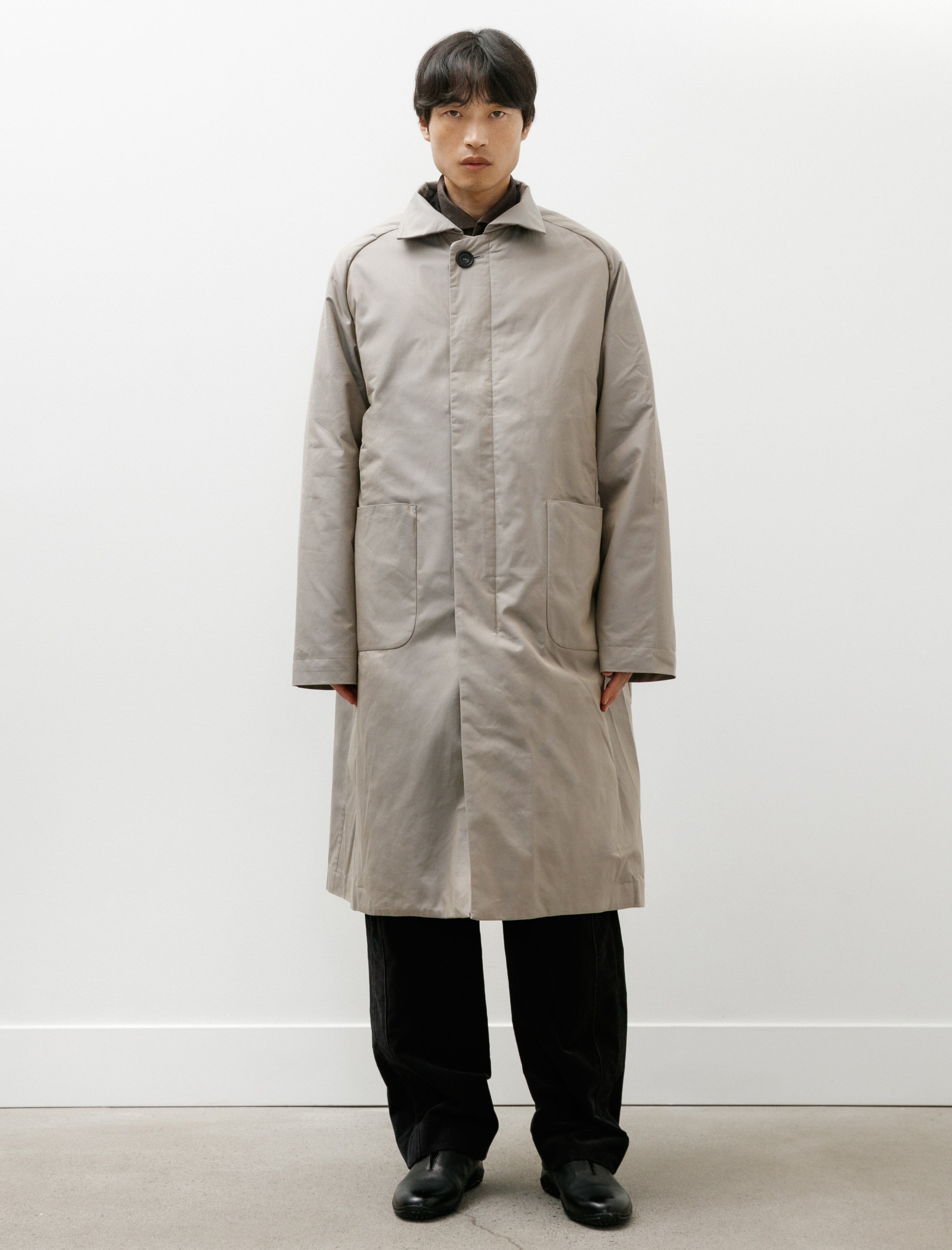 Derrick Stance Coat Blue Tint Ash