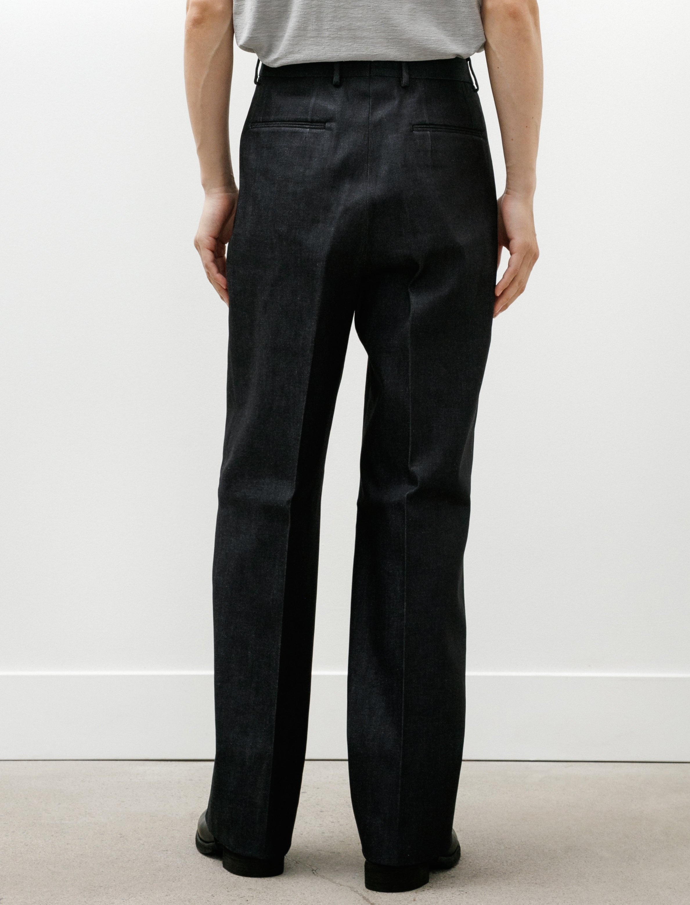 Neat 11.5oz Natural Slub Denim Wide Indigo
