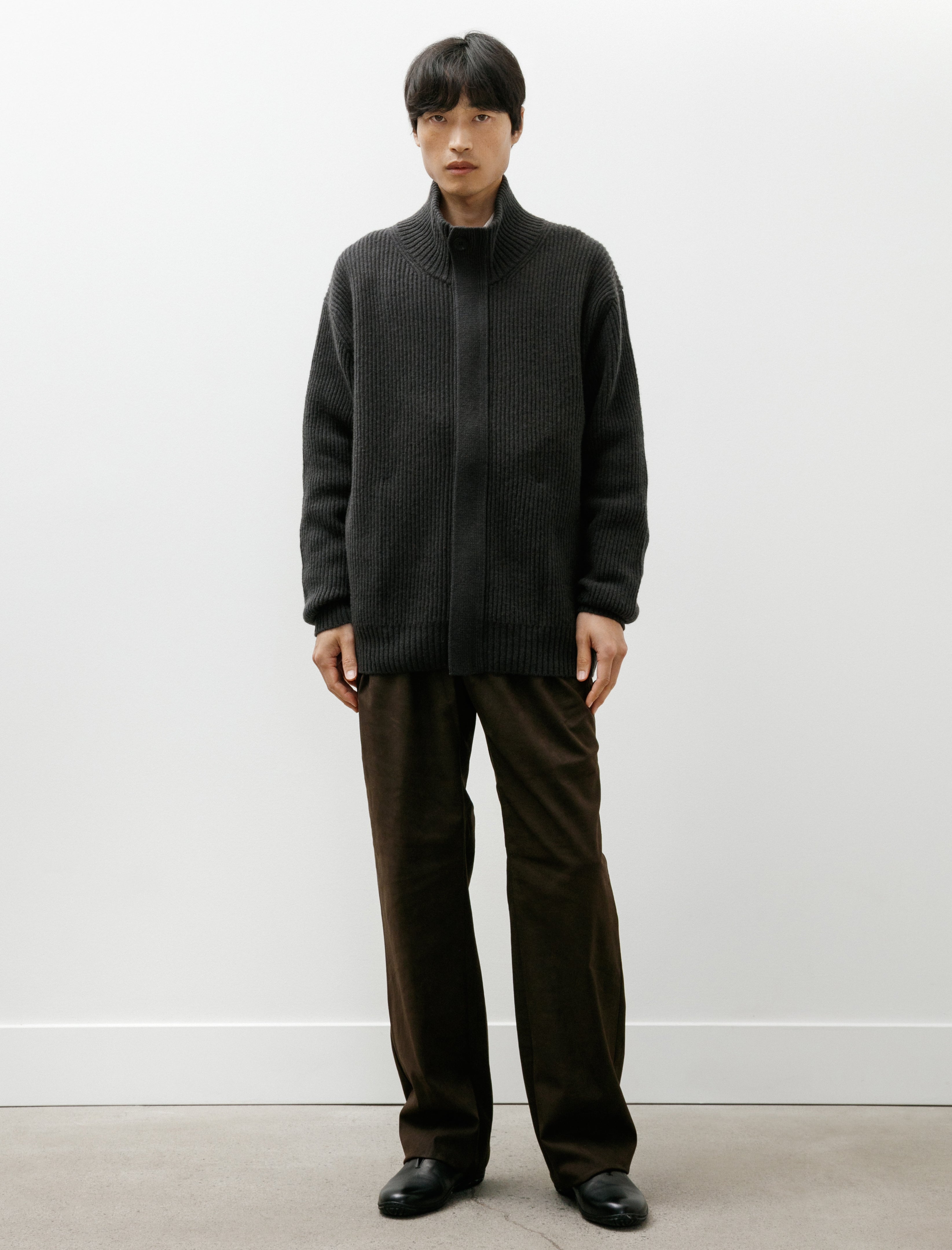 Neat Like a Suede Wide Dark Brown